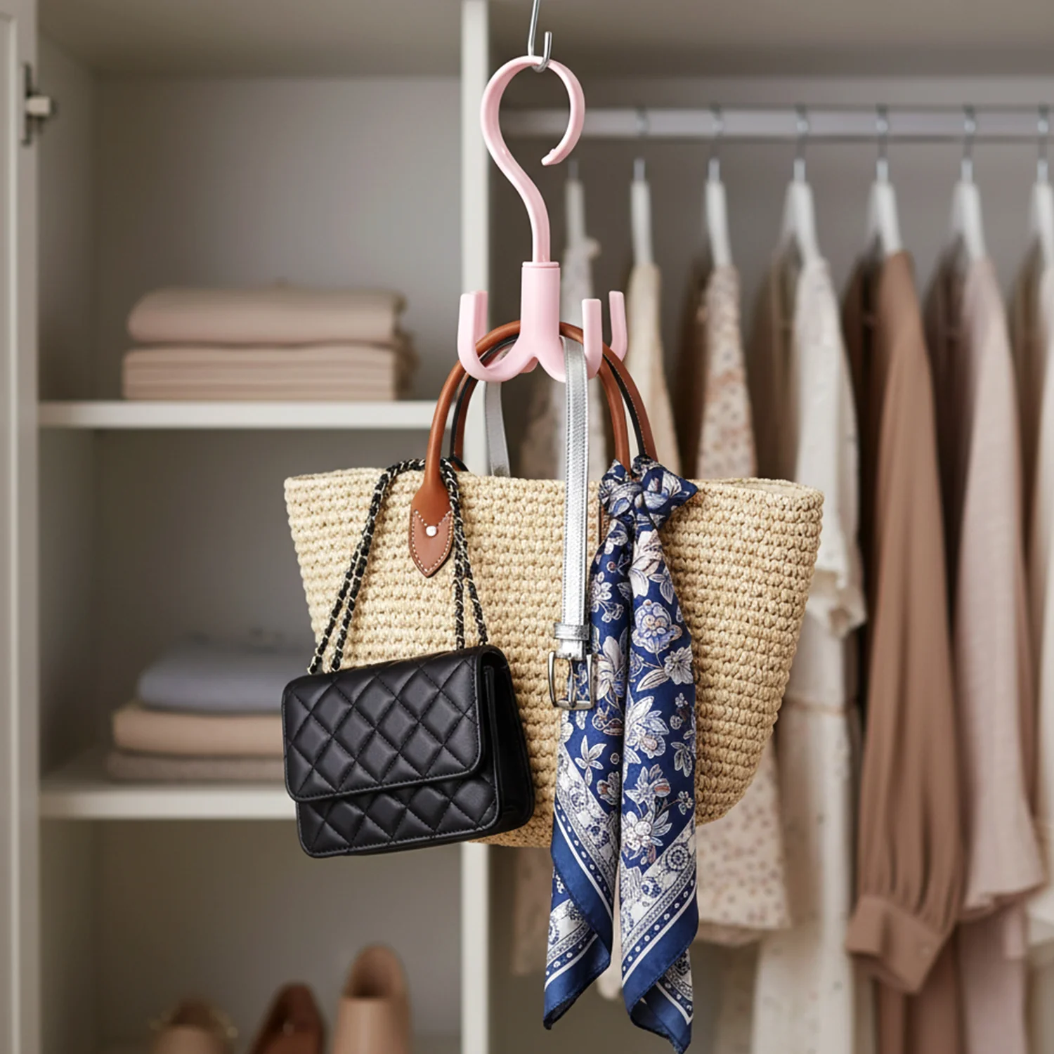 Premium 360° Rotating Multipurpose Hanging Organizer (1 Pc) - Image 4
