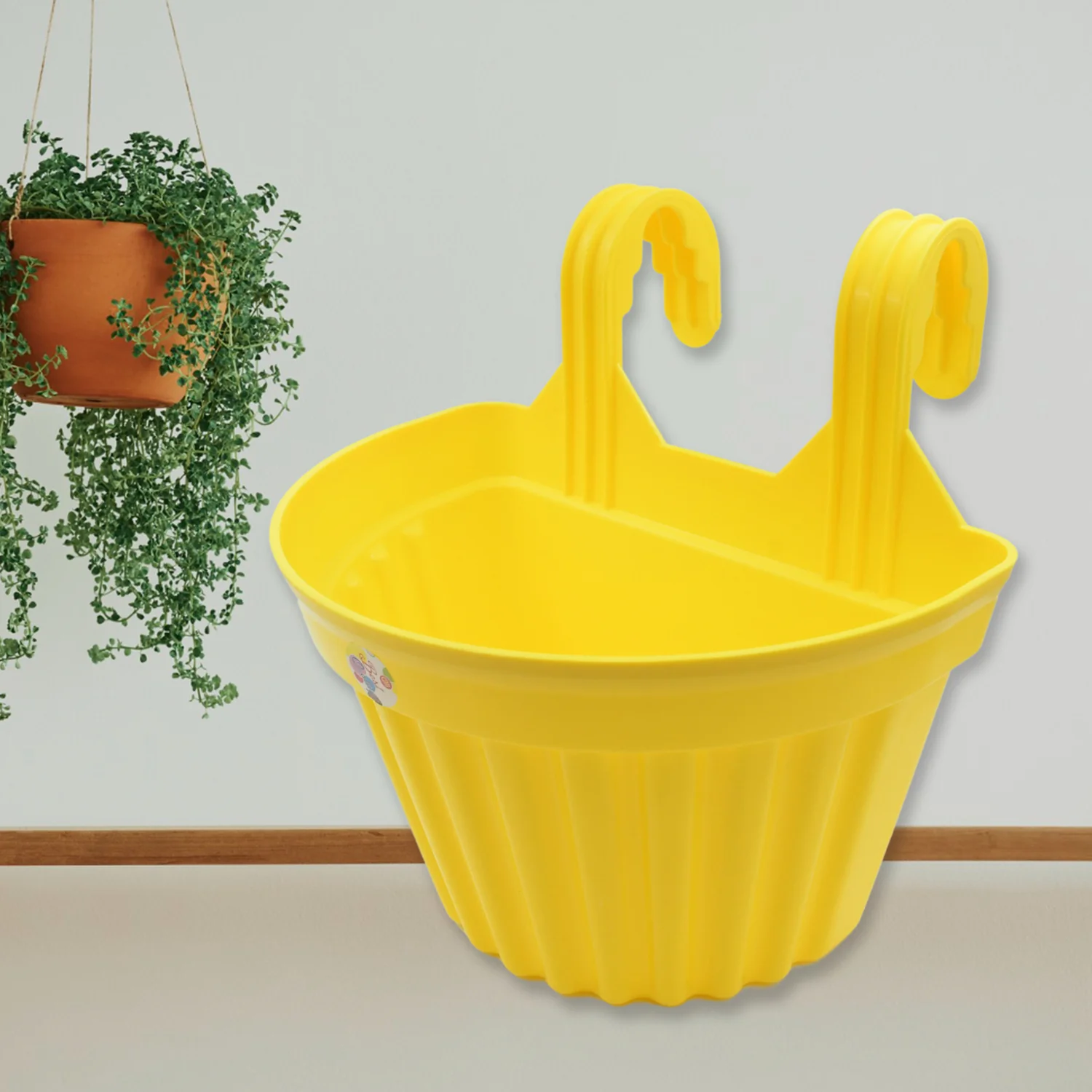 Multicolor Hanging Plastic Planters Orchid Relling , For Plantation,(1pc) - Image 4