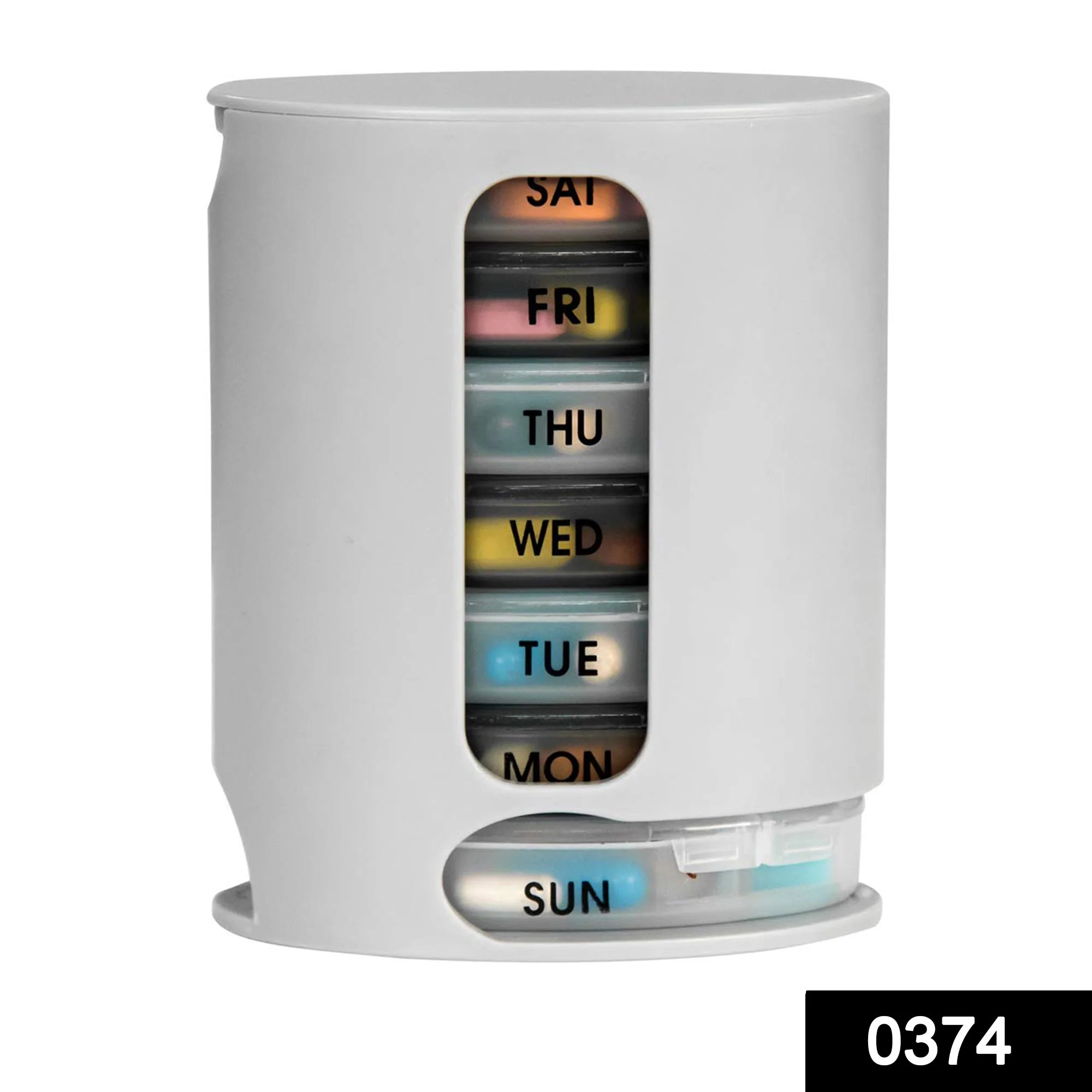 Pill Pro 7 Day Weekly Tablet Medicine Organizer Box - Image 2