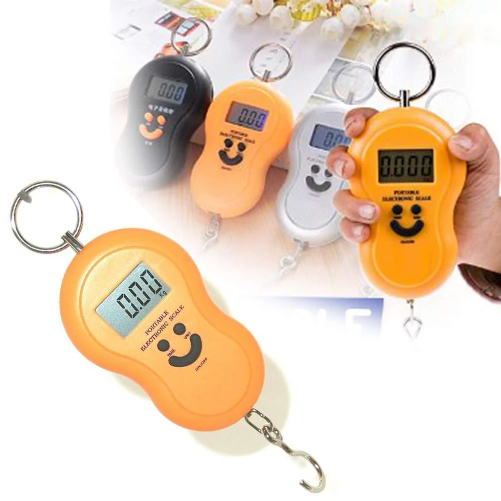 40Kg 10g Portable Handy Pocket Smile Mini Electronic Digital LCD Weighing Scale - Image 7