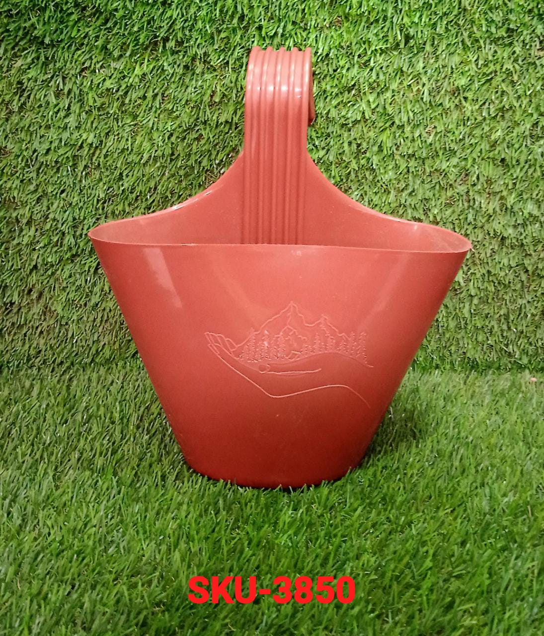 Plastic Hanging Planter Pot, Multicolour, - Image 7