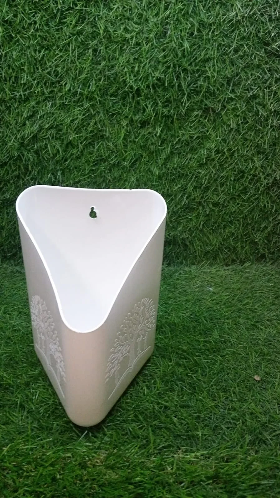 Plastic Vertical Hanging Planter Pot, Multicolour, - Image 8