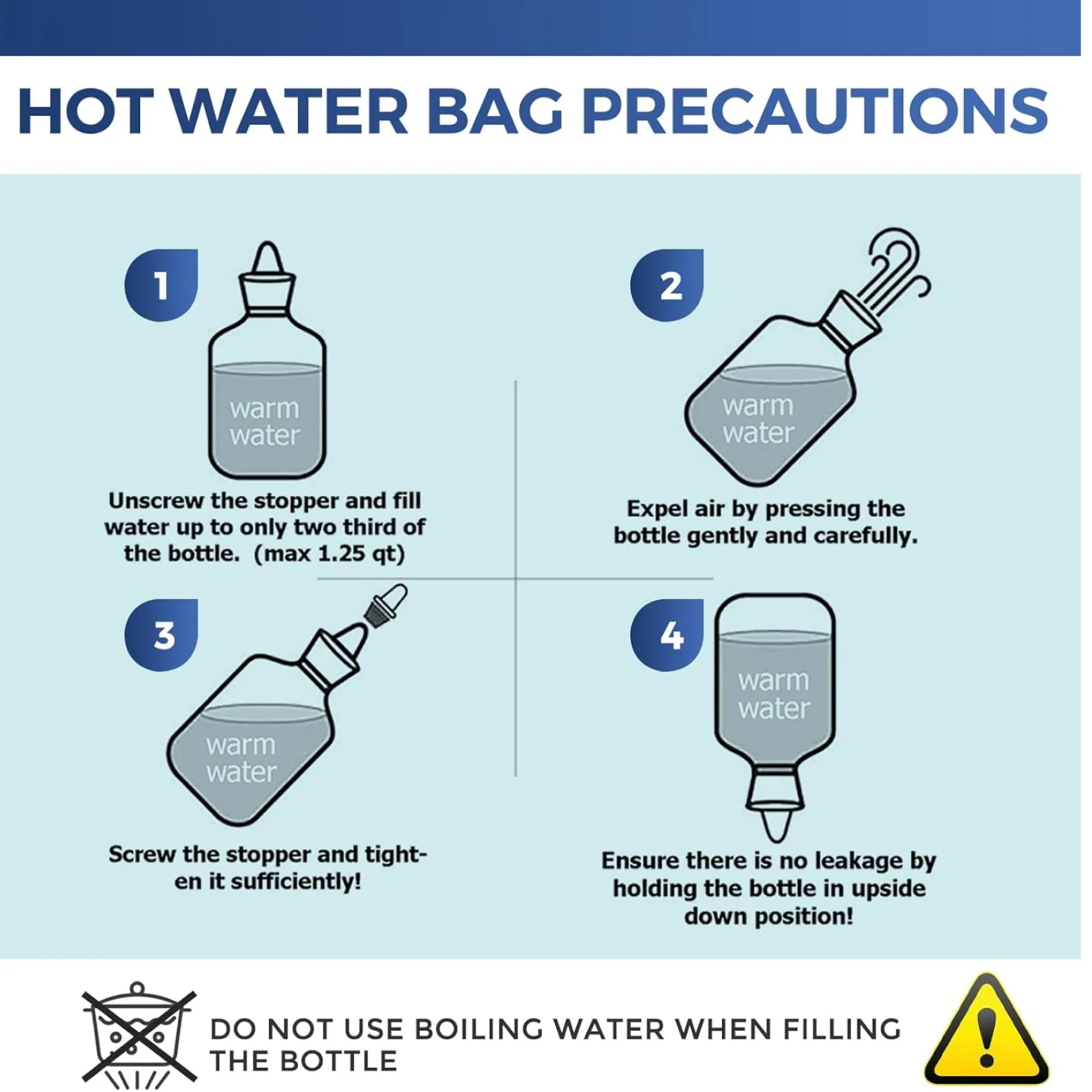 Rubber Hot Water Heating Bag for Pain Relief - Image 4