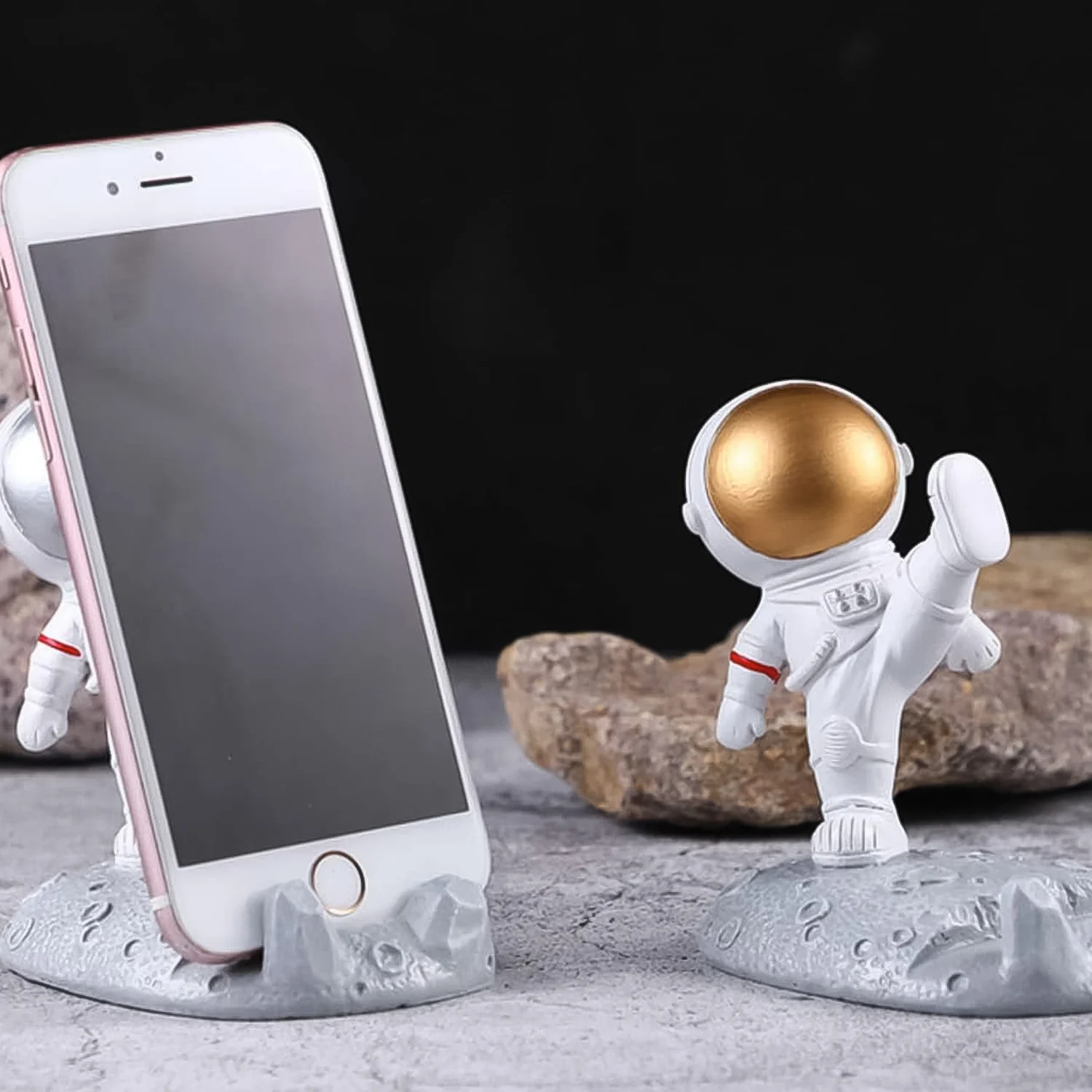 Mobile Holder Astronaut Phone Stand Planet Creative Fun 3D Design (1 Pc / Mix Design) - Image 7