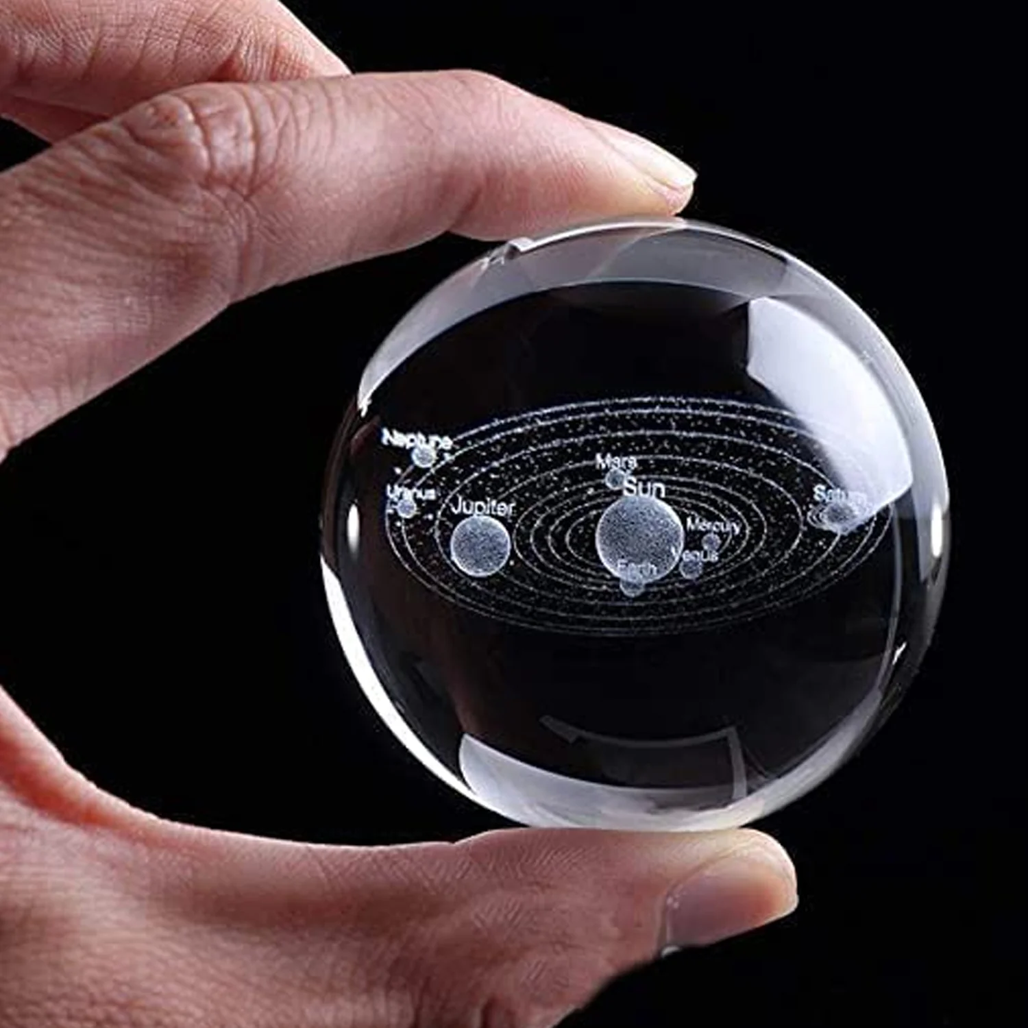 3D Astronomy Night Lamp Crystal Ball lamps With Base (1 Pc) - Image 8