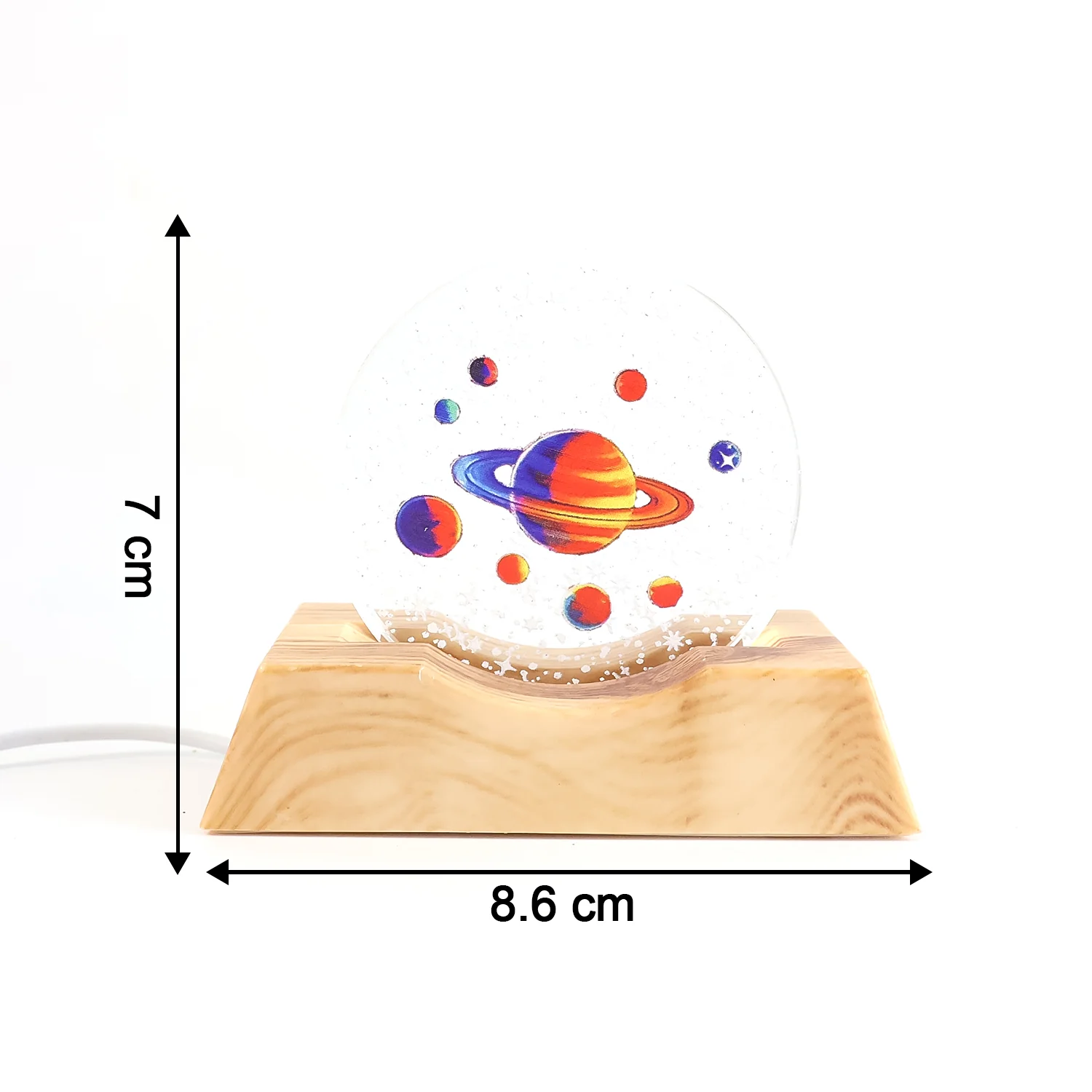 3D Creative Visualization Lamp – LED Night Ligh (1 Pc) - Image 4