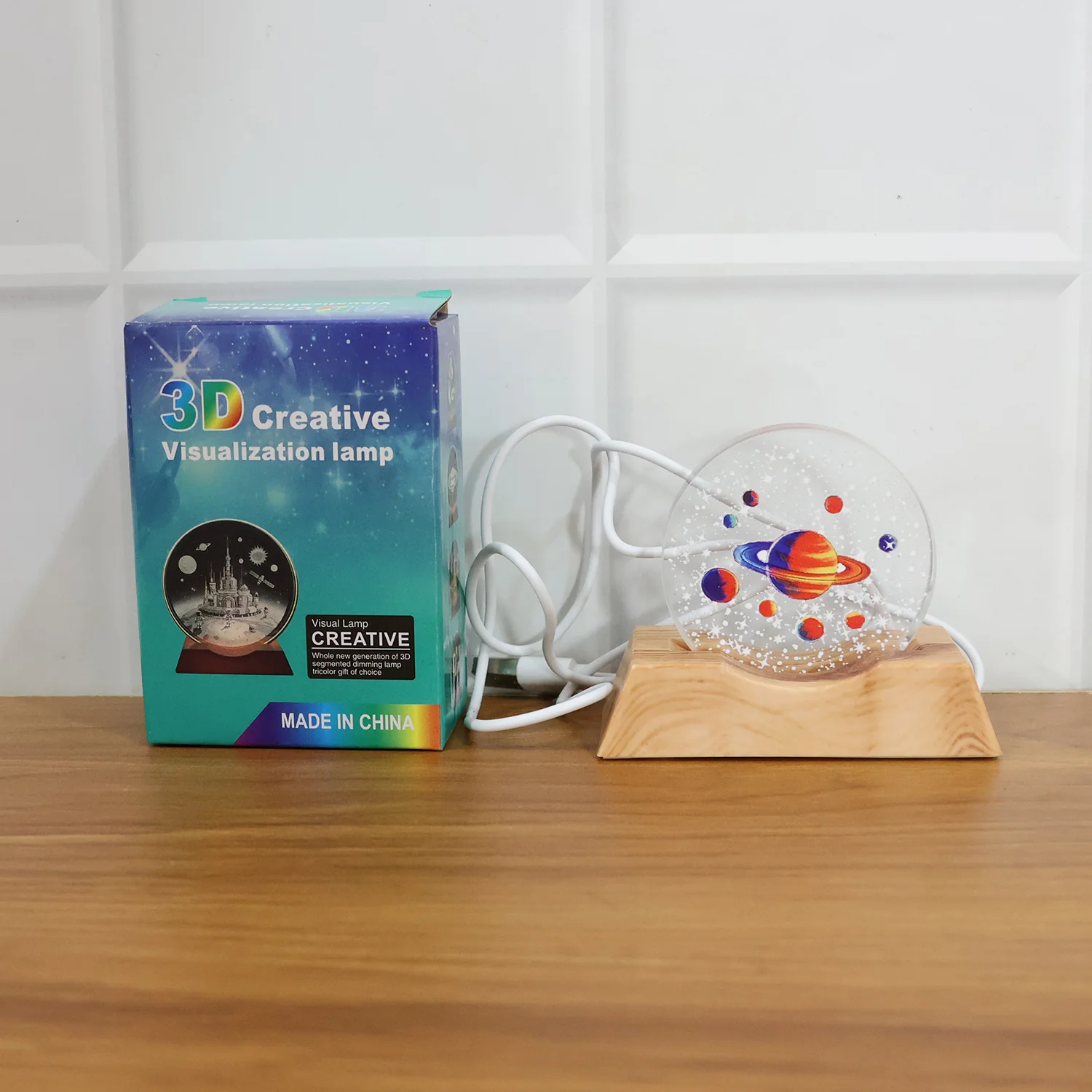 3D Creative Visualization Lamp – LED Night Ligh (1 Pc) - Image 8