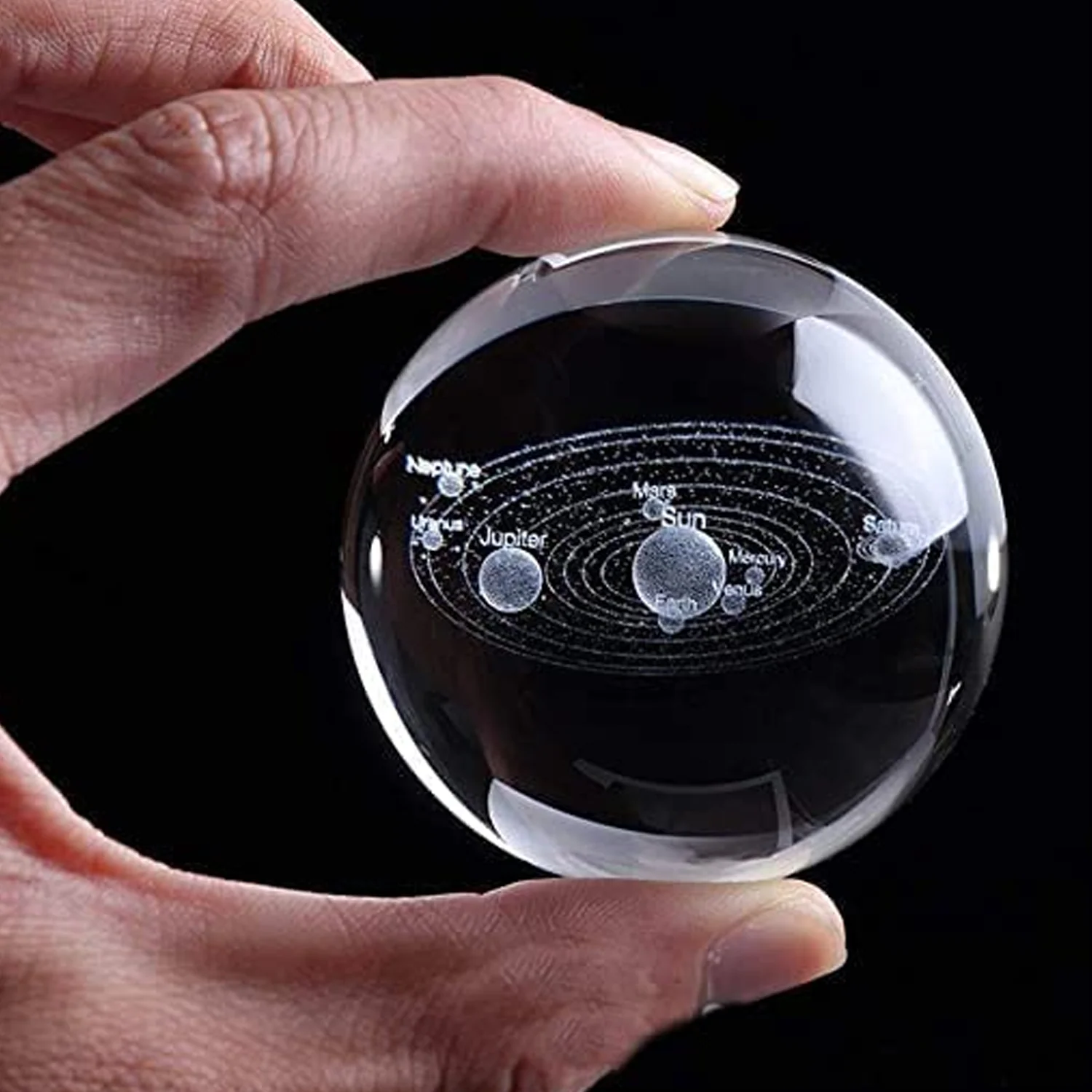 3D Crystal Ball Night Lamp (1 PC) - Image 4