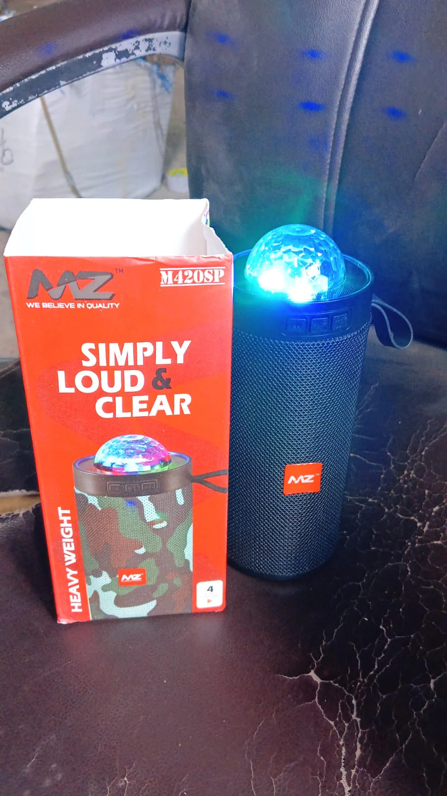 3D Disco Light Sound Bluetooth Speaker (1 Pc) - Image 7