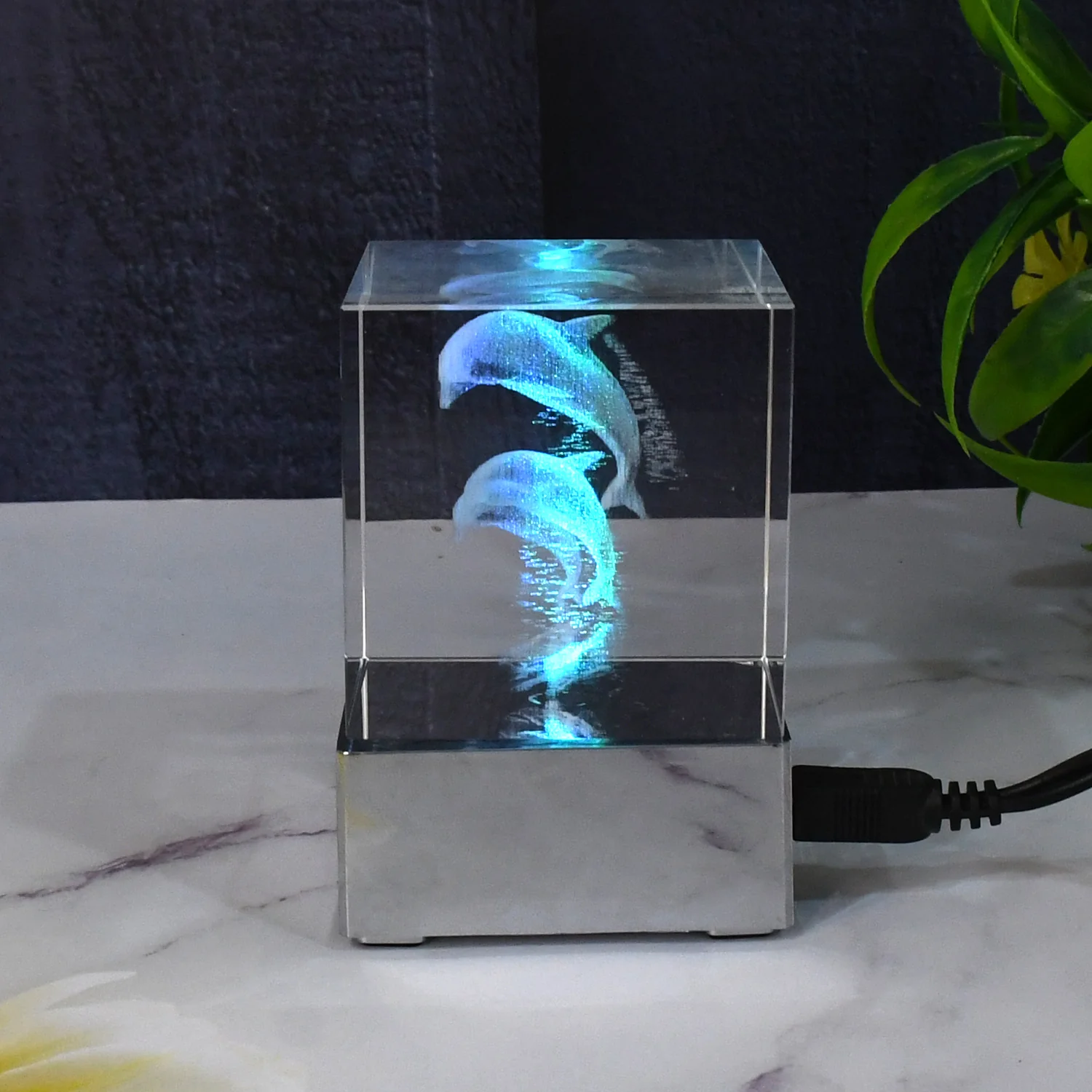 3D Mix Design LED Light, Desk Decor, LED Light Base, USB Charging (1 Pc / Mix Design) - Image 7
