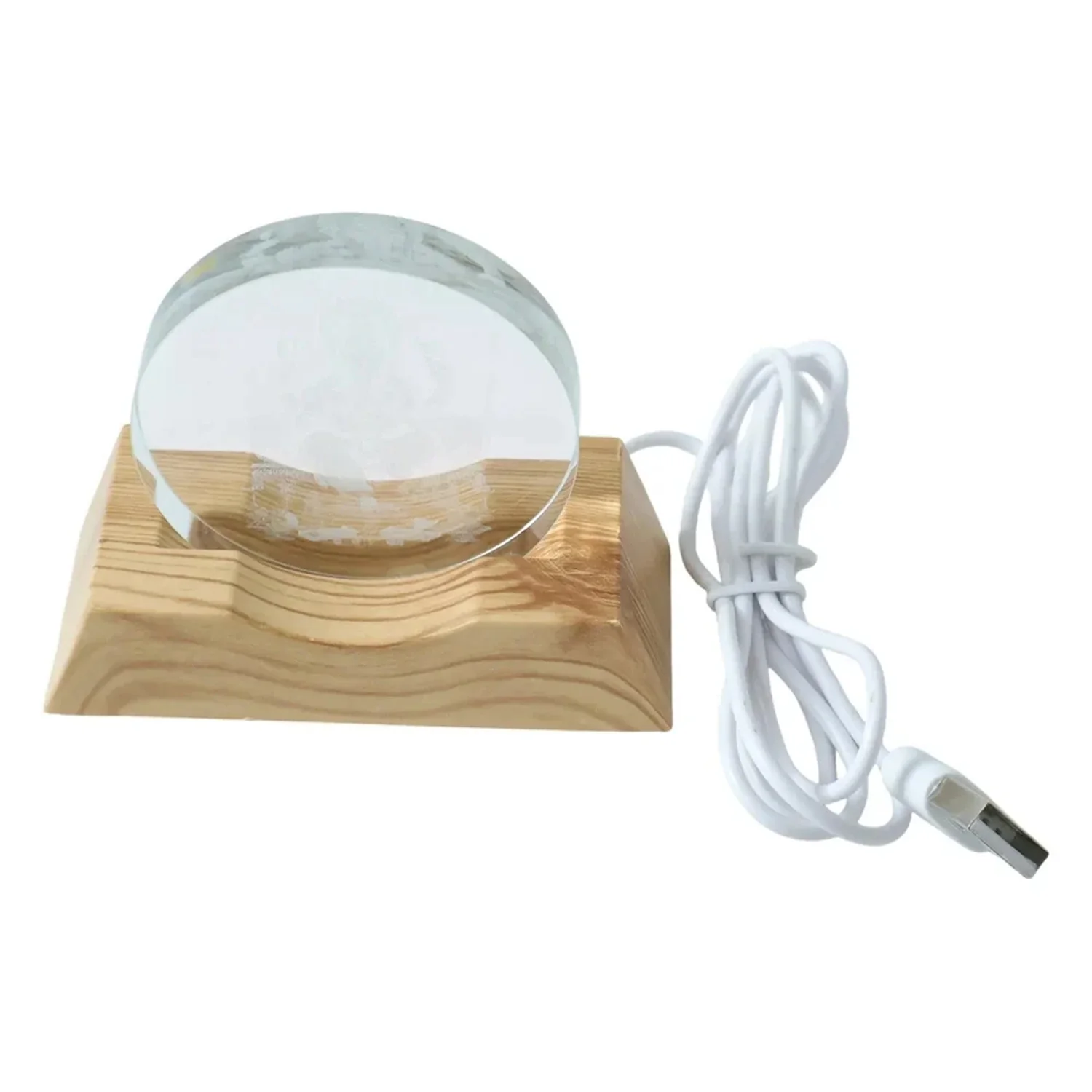 3D Lord Ganesha Acrylic LED Night Lamp (1 Pc) - Image 4
