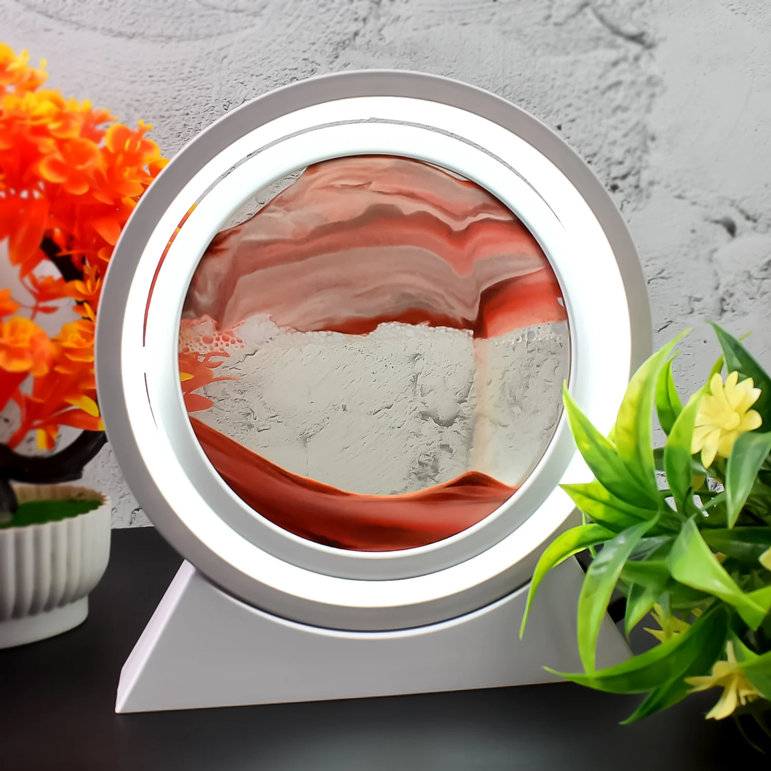 3D Liquid motion Display With LED Light (1 Pc) - Image 5