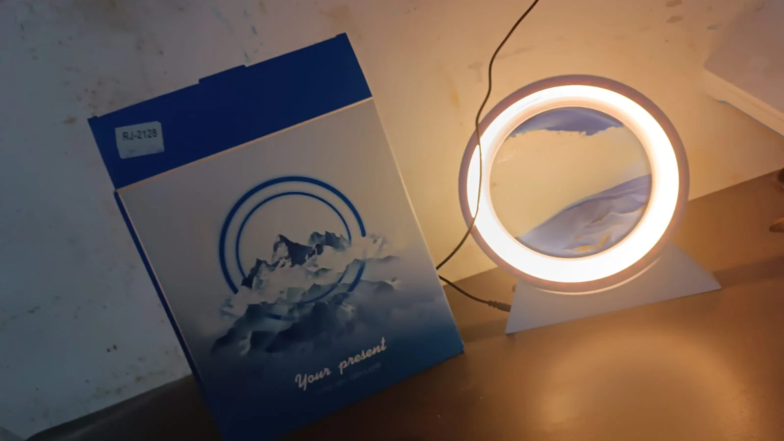 3D Liquid motion Display With LED Light (1 Pc) - Image 8