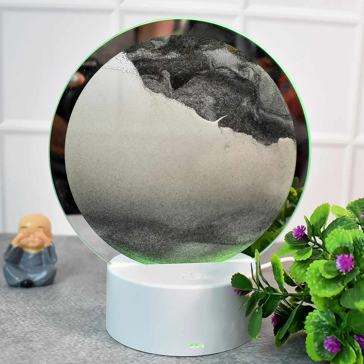 3D Liquid motion Display With LED Light (1 Pc) - Image 3