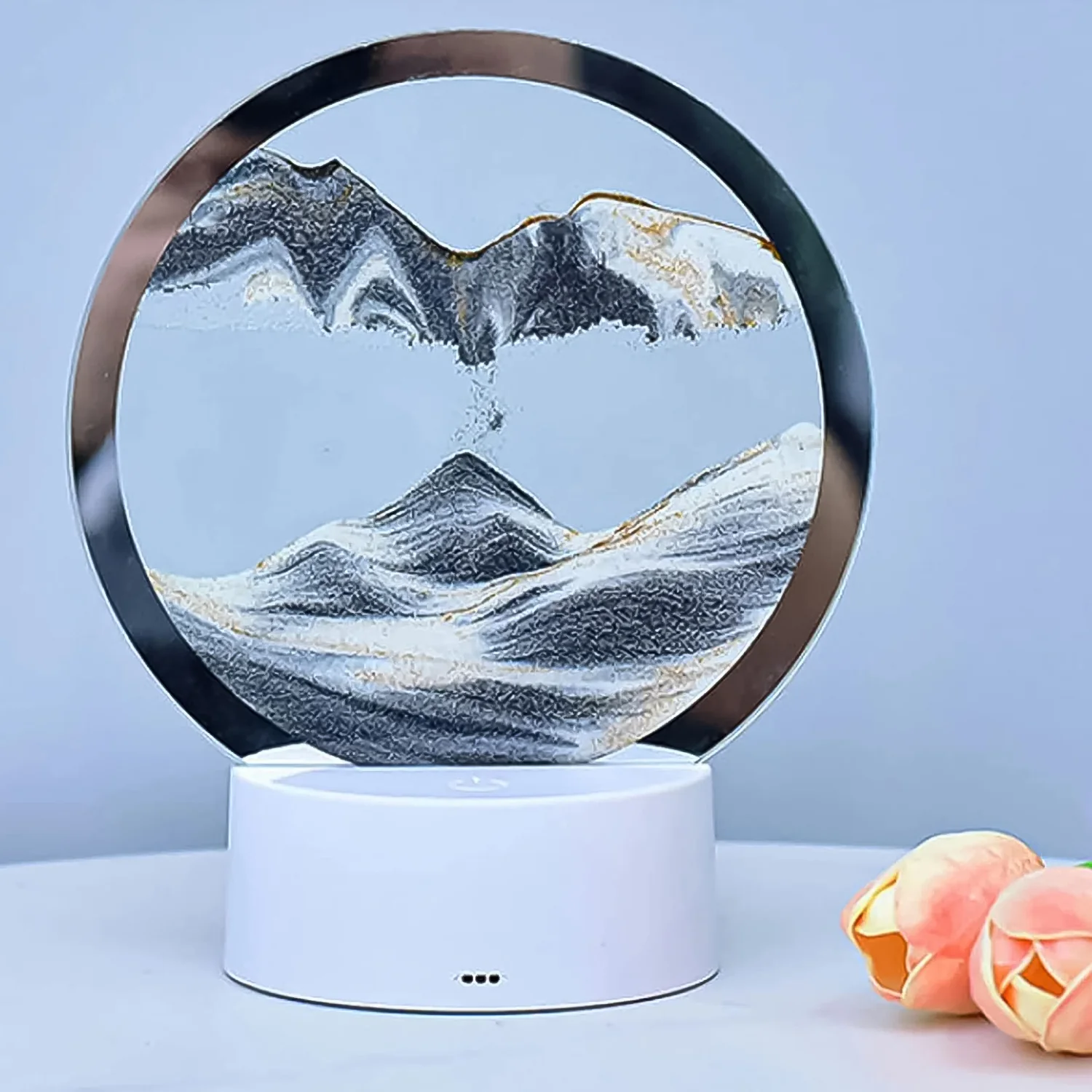 3D Liquid motion Display With LED Light (1 Pc) - Image 5