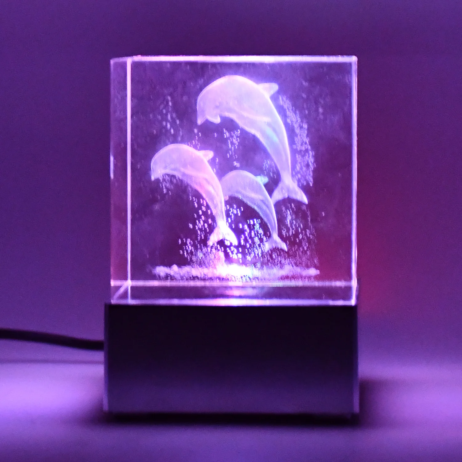 3D Mix Design LED Light Base With Speaker (1 Pc / B Grade) - Image 6