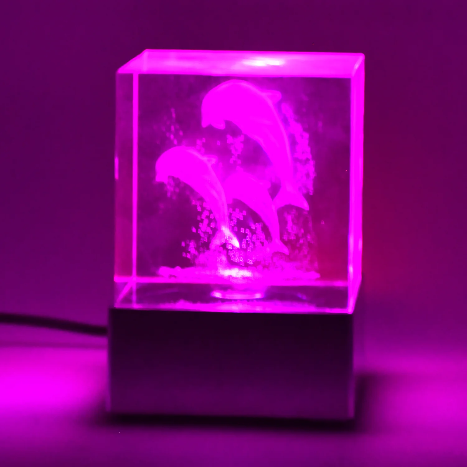 3D Mix Design LED Light Base With Speaker (1 Pc / B Grade) - Image 7