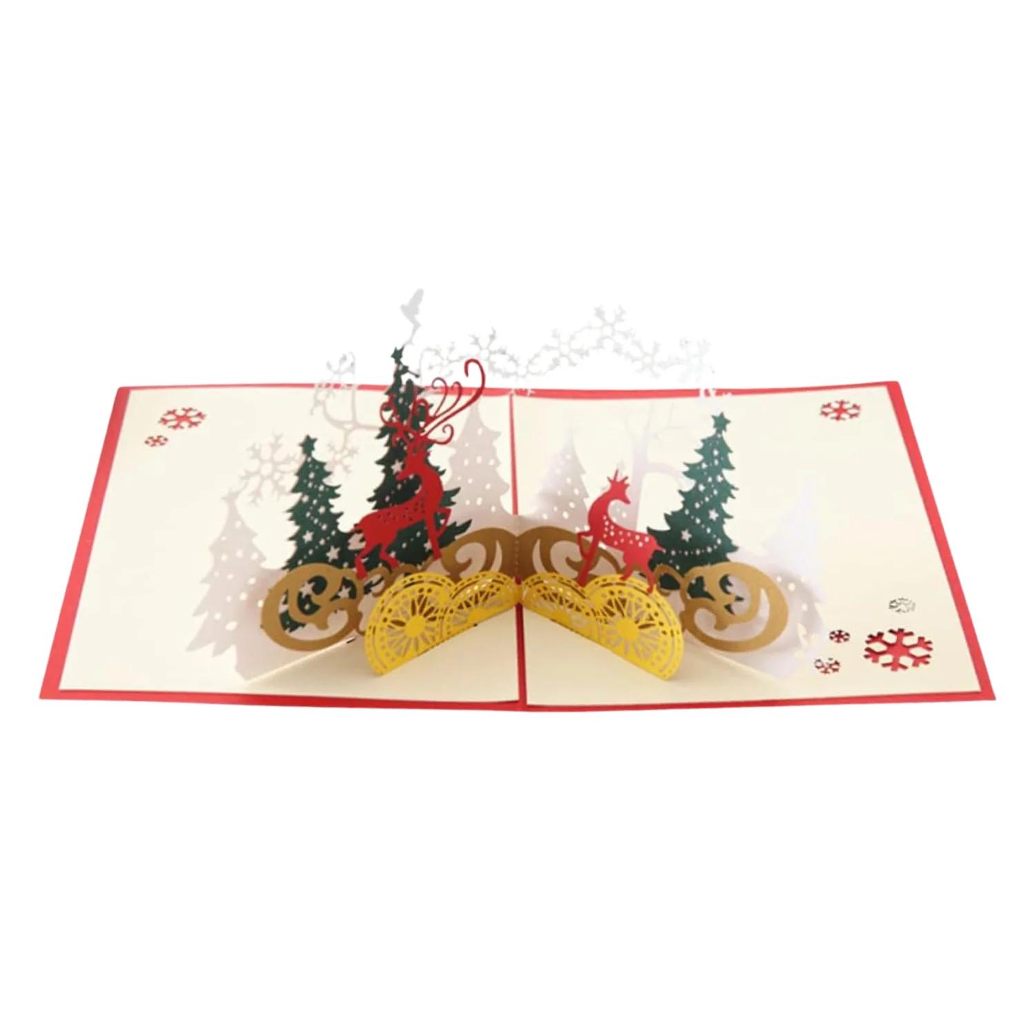 3D -Up Greeting Card (1 Pc): Birthday, Love, Christmas - Image 5