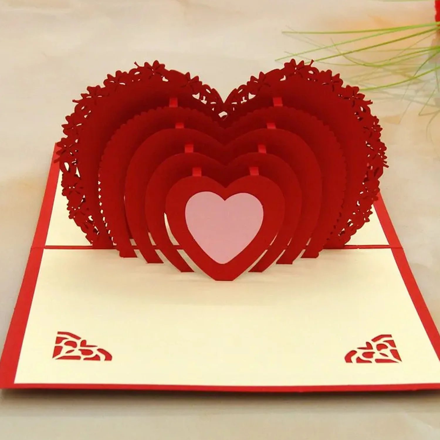 3D -Up Greeting Card (1 Pc): Birthday, Love, Christmas - Image 4