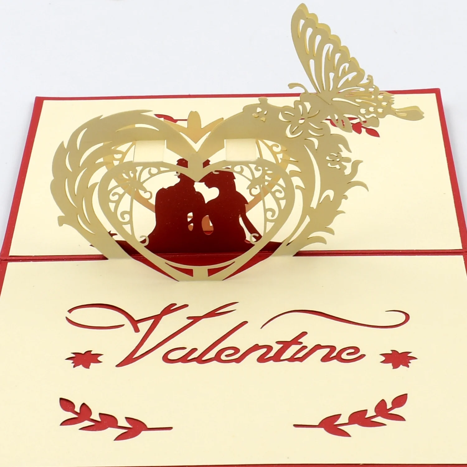 3D -Up Greeting Card (1 Pc): Birthday, Love, Christmas - Image 3