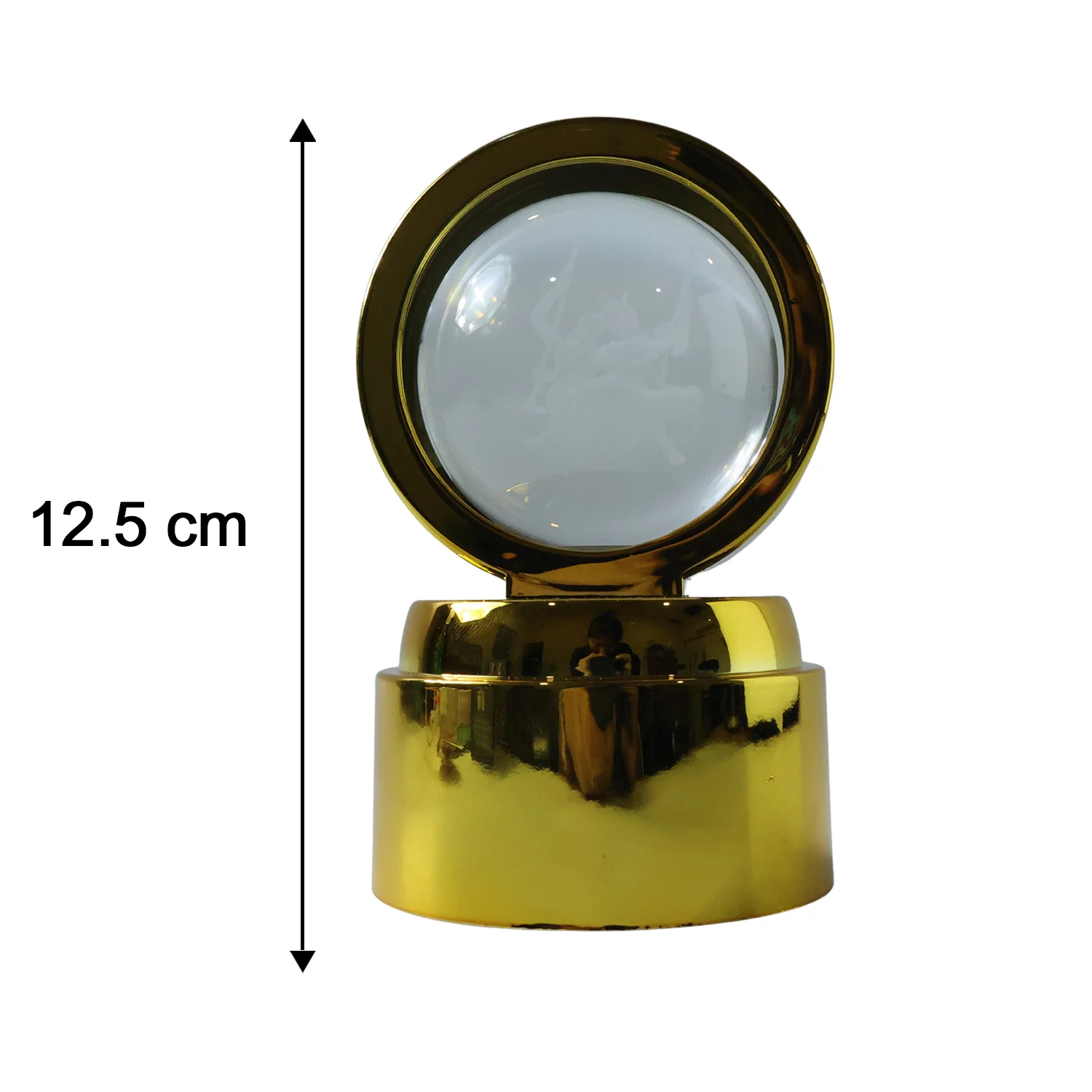 3D Religious Design Crystal Ball LED Night Lamp (1 Pc) - Image 6