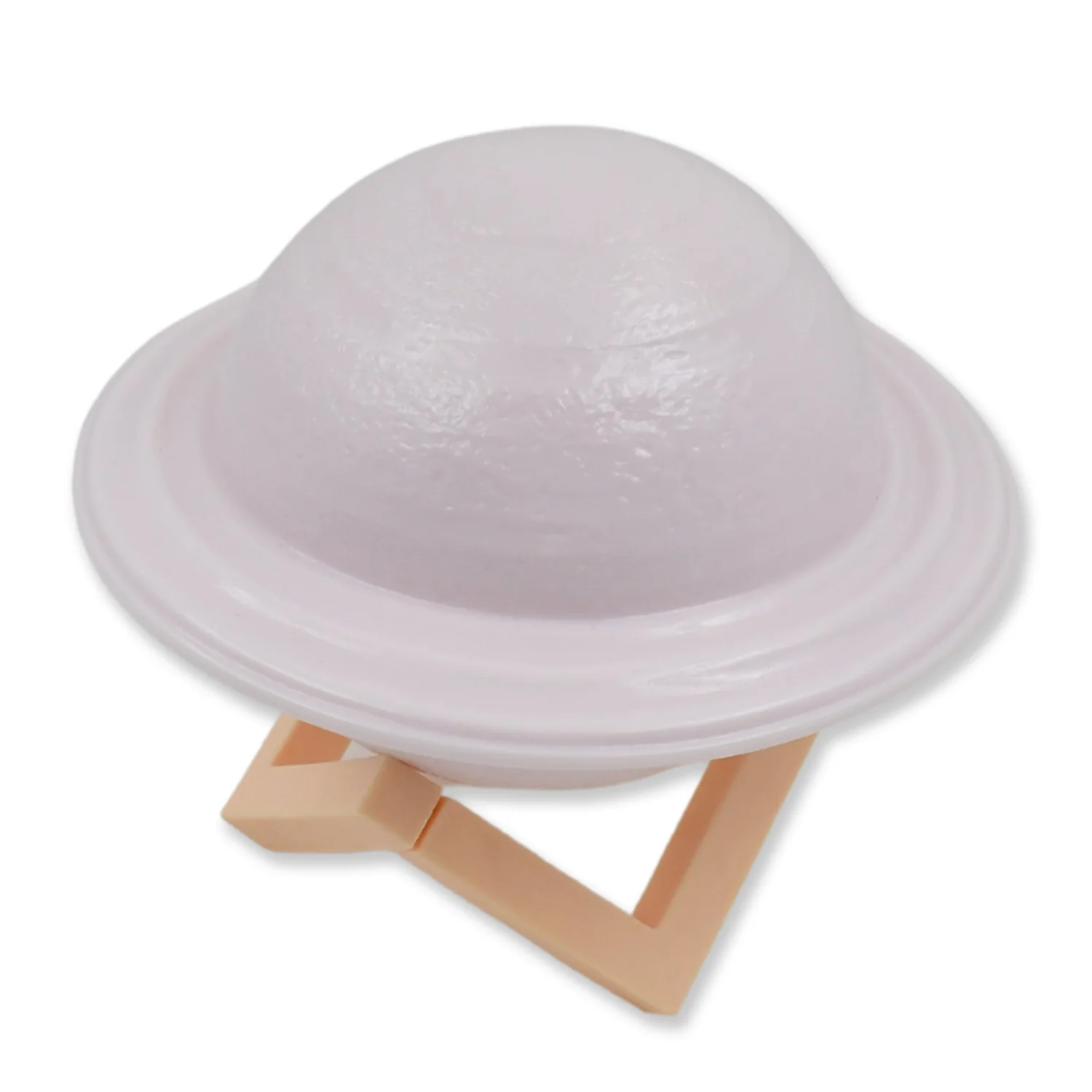 3D Saturn Lamp Home Decoration Bedside Night Light With Base (1 pc / Multicolor) - Image 5