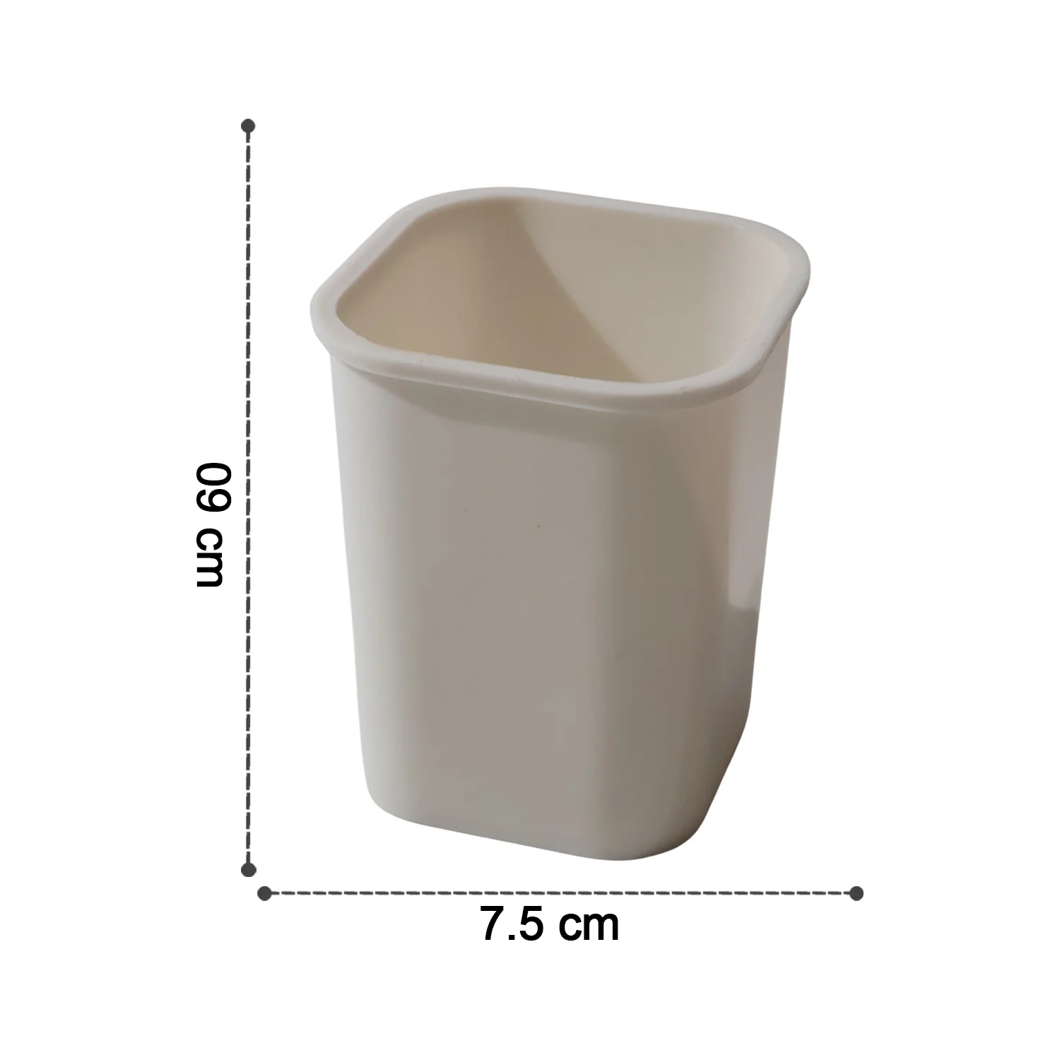 3in1 Wall Mounted Multi-Compartment Toothbrush & Soap Holder with Cup (1 Pc) - Image 3