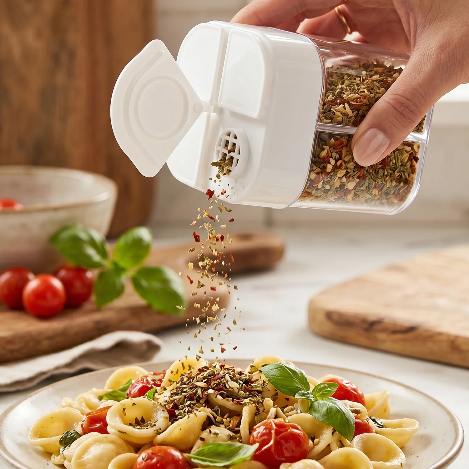 4 Compartment Kitchen Storage Container (1 Pc) - Image 5