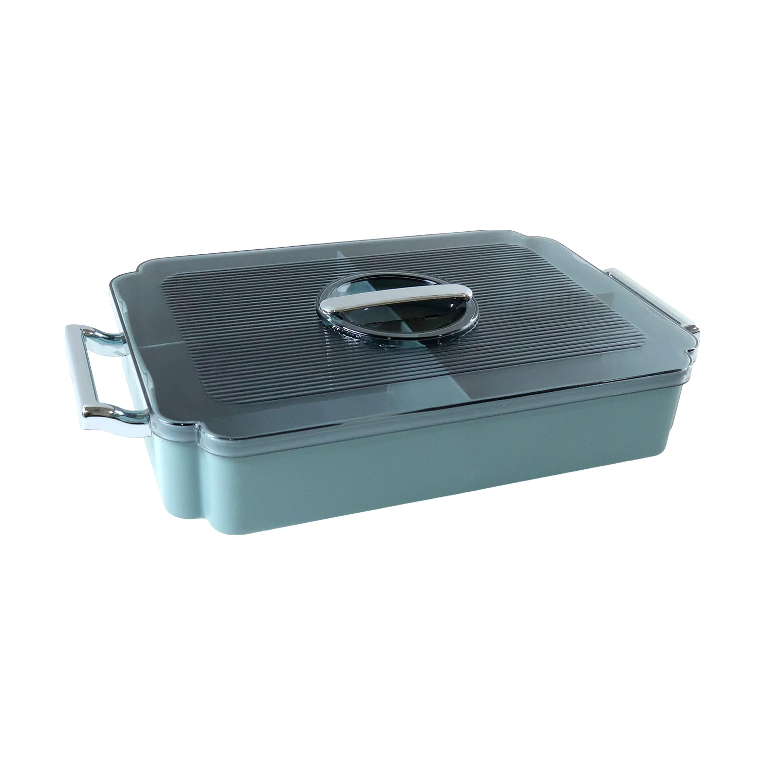 4 Compartment Multipurpose Plastic Food Storage Container (1 Pc) - Image 5