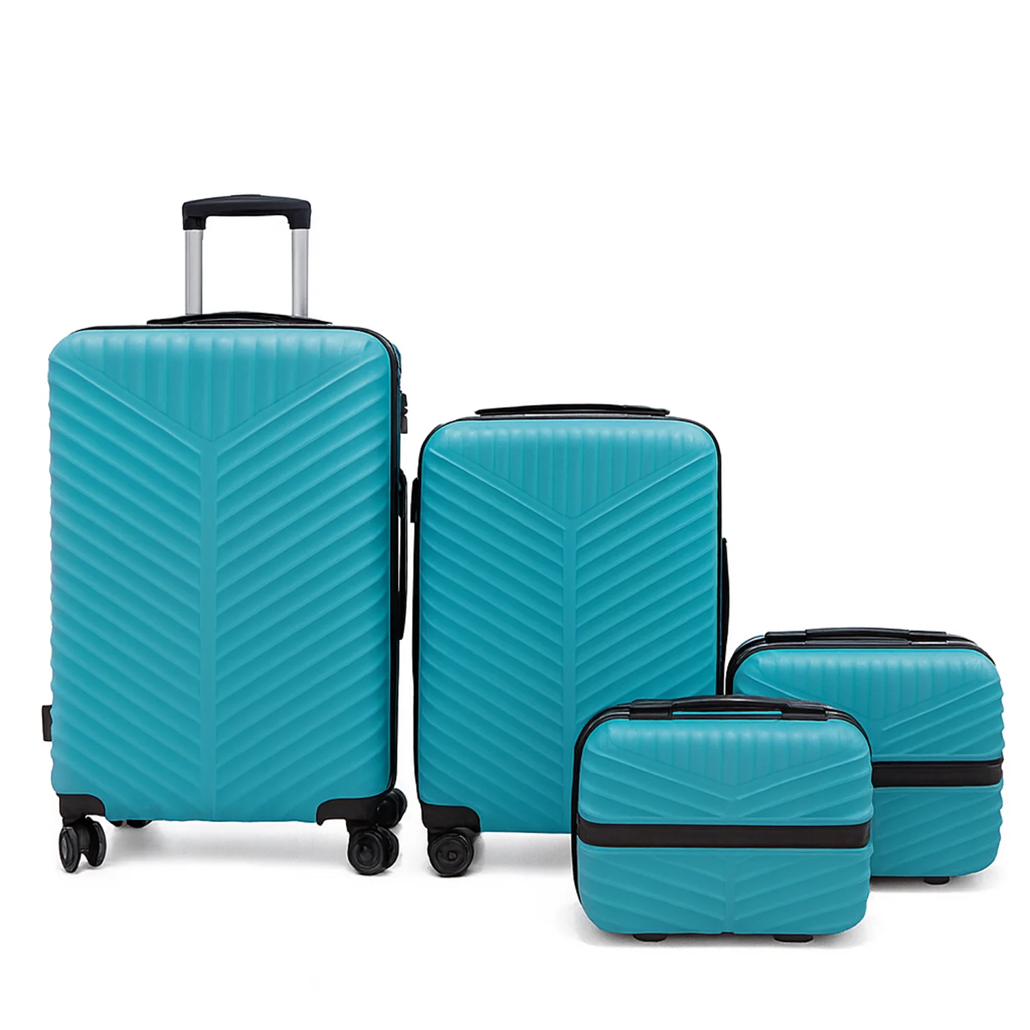 4-in-1 Luggage Set – Durable and Stylish Hard Shell Suitcase Set - Image 4