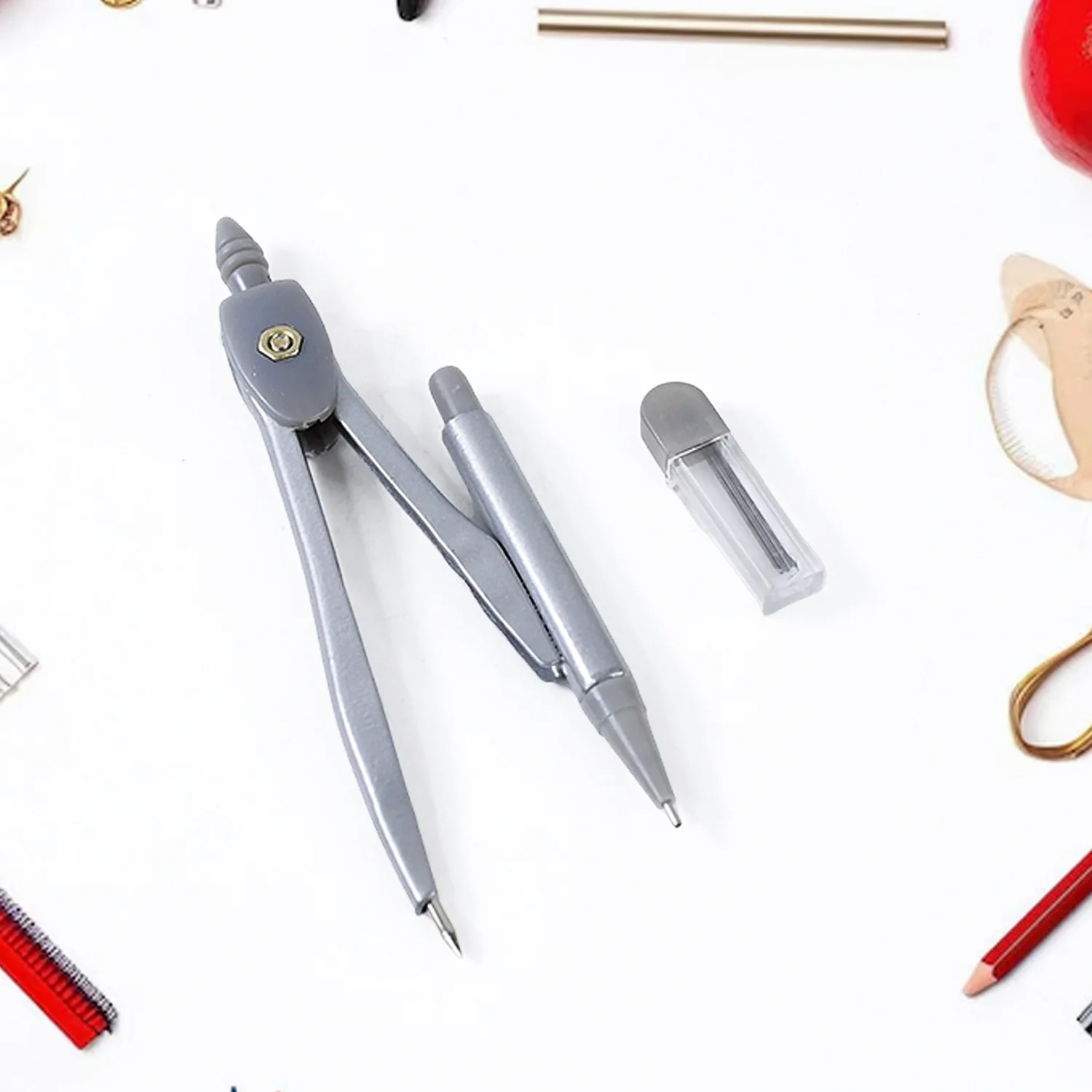 4-in-1 Premium Geometry Compass Set for Students and Professionals - Image 4