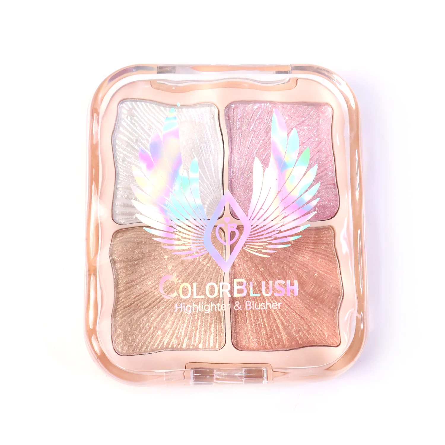 4-in-1 Shimmer Highlighter & Illuminator Palette (12 GM / 1 Pc) - Image 5