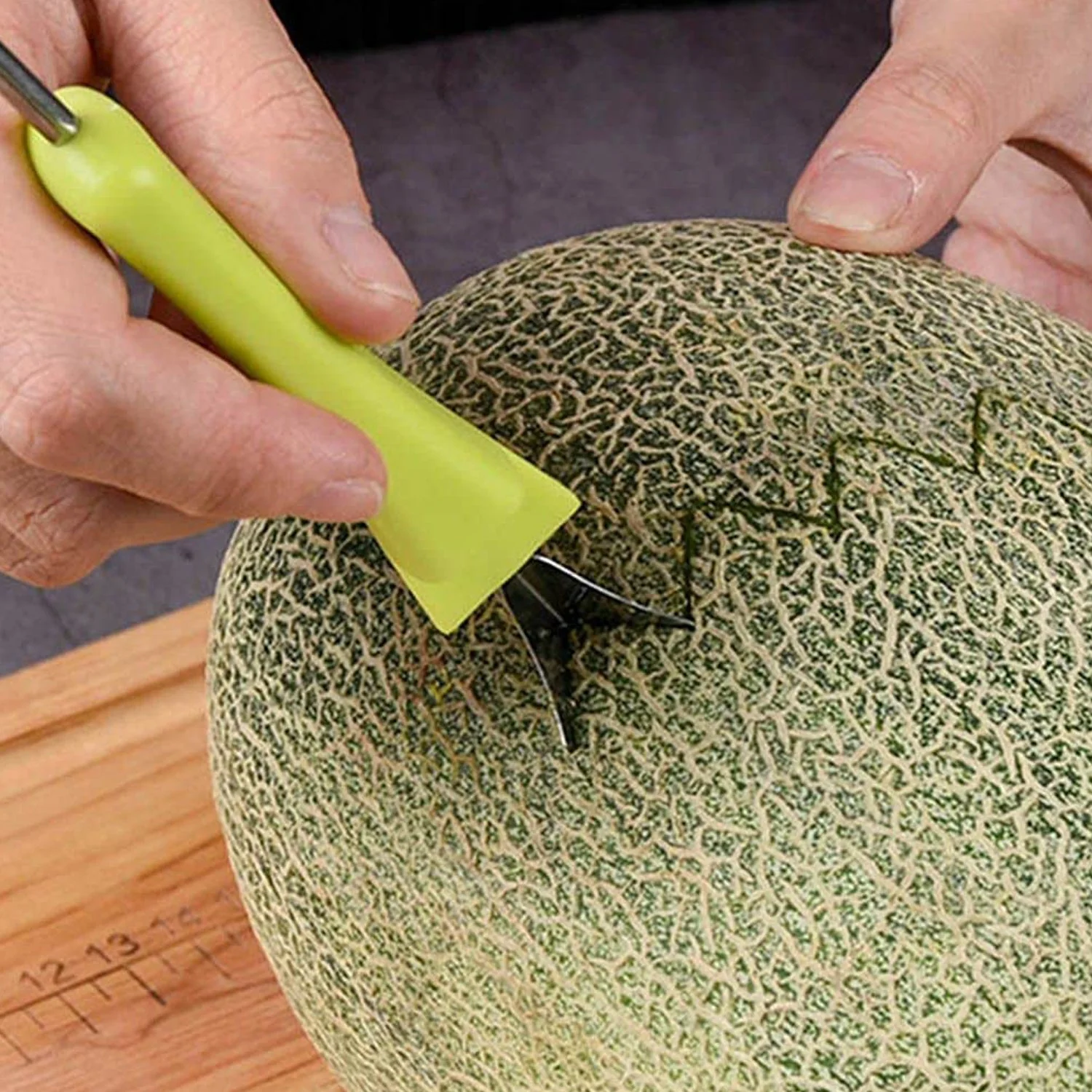 4-in-1 Stainless Steel Fruit Baller & Scooper - Image 4