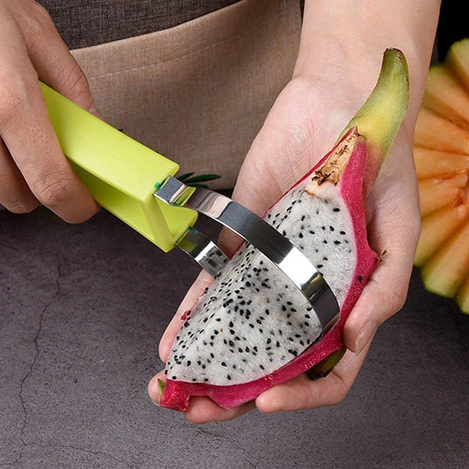 4-in-1 Stainless Steel Fruit Baller & Scooper - Image 7
