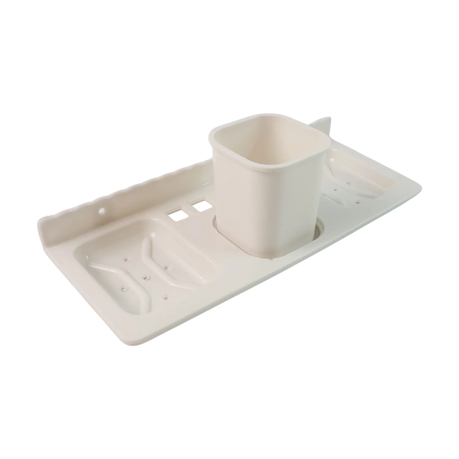 4 in 1 Wall-Mounted Bathroom Organizer - (1 Pc) - Image 5