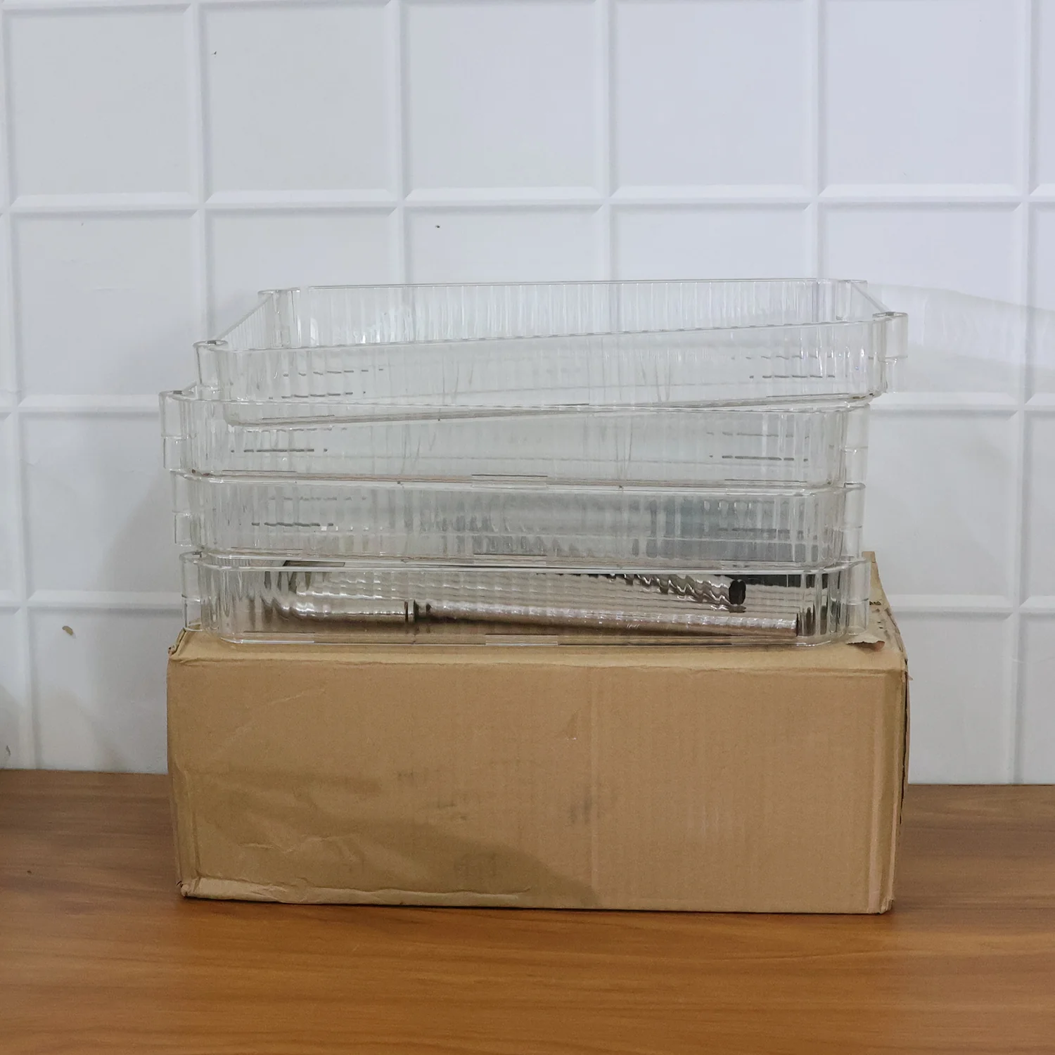 4 Layer Multipurpose Storage Trolley with Wheels - Image 9