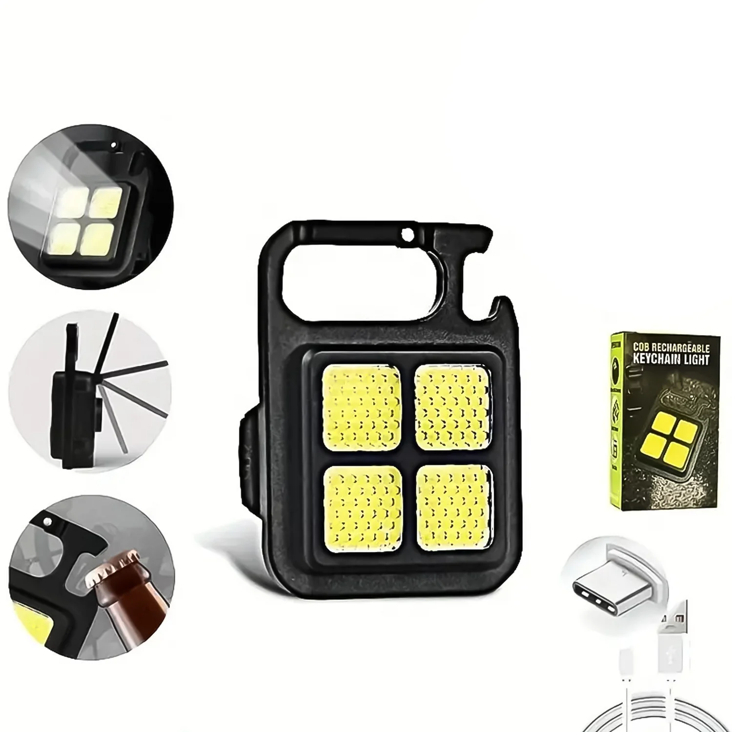 4 Led Mini Keychain Light (1 Pc) - Image 6