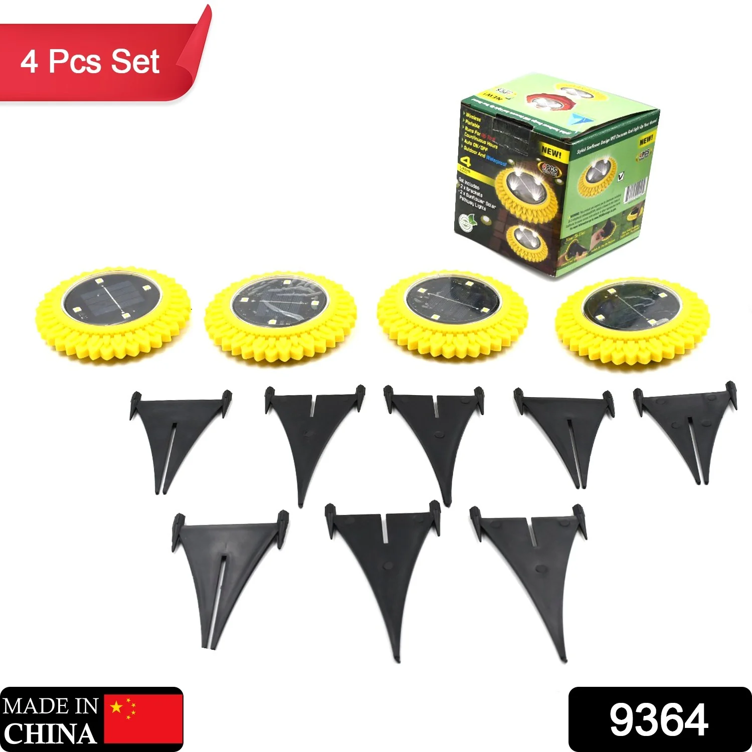 4 Pack Solar Ground Lights - Image 2