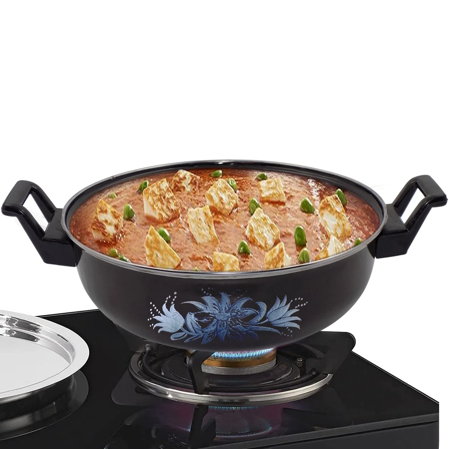Traditional Small Cast Iron Kadai - Image 3