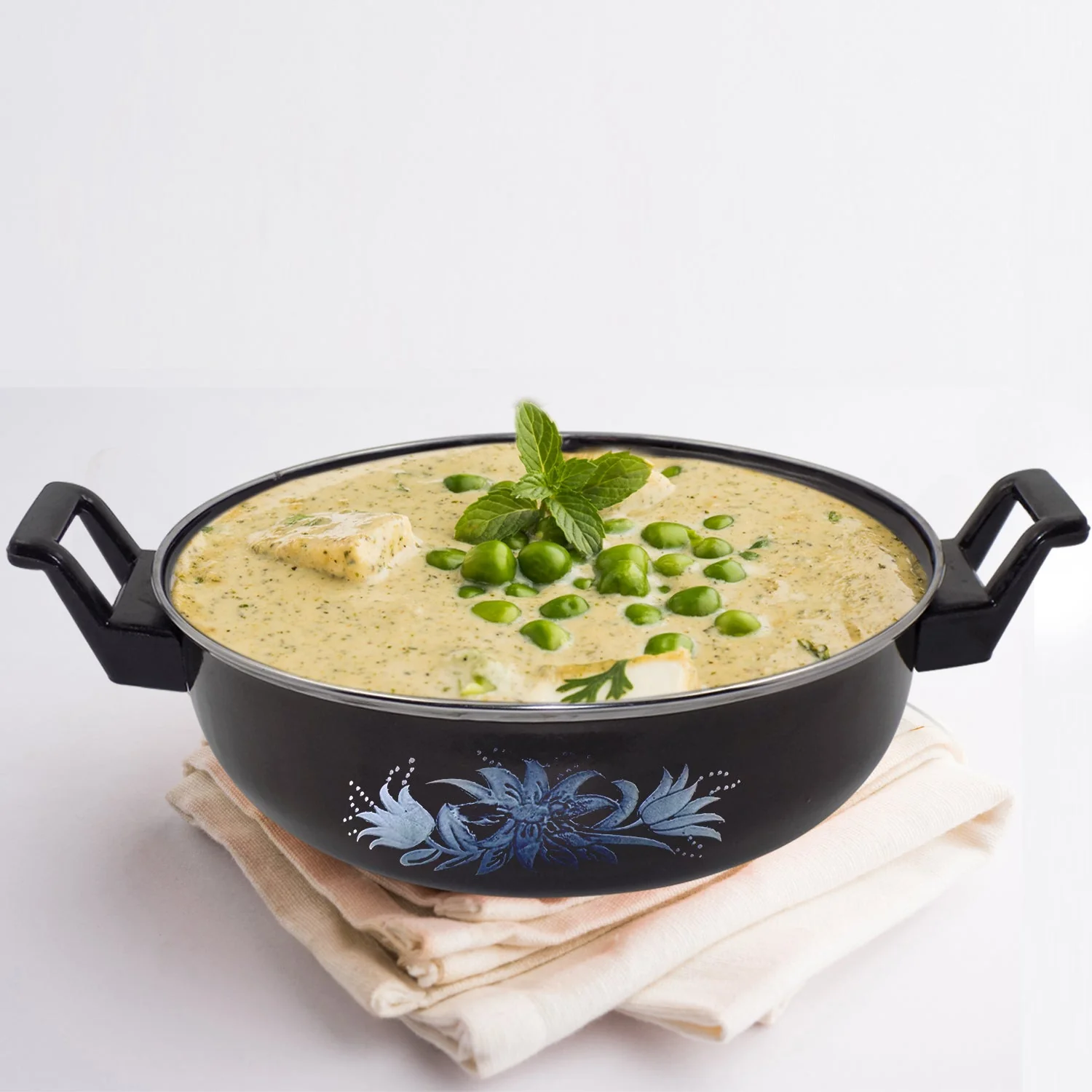 Traditional Small Cast Iron Kadai - Image 4