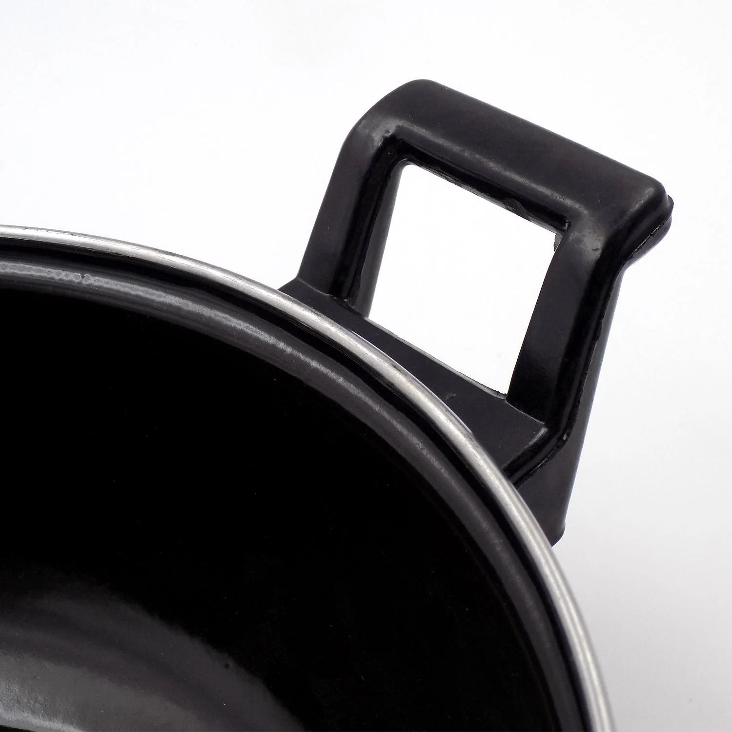 Traditional Small Cast Iron Kadai - Image 6