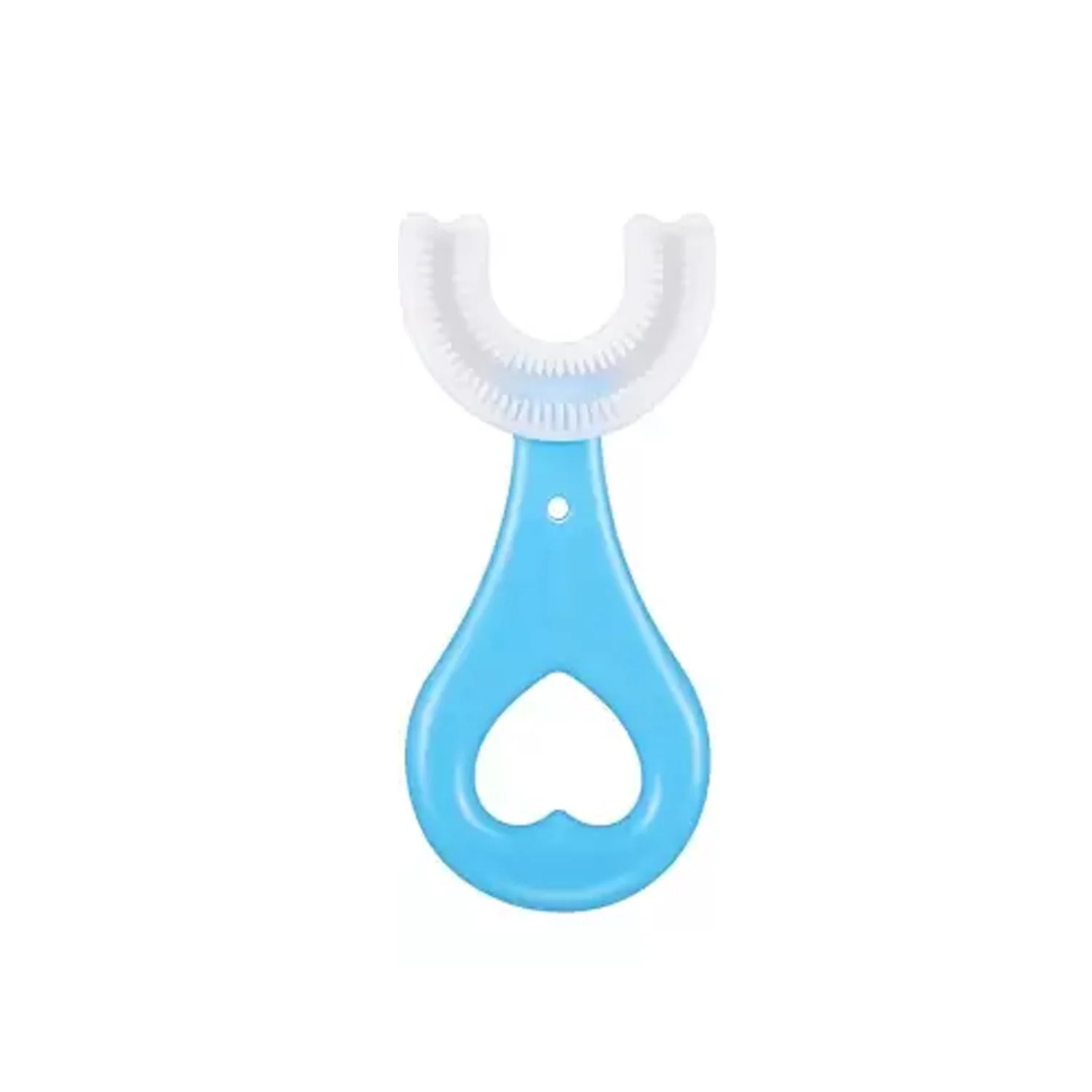 U-Shaped Kids Toothbrush (2–6 Years) with Ultra-Soft Food-Grade Silicone Head - Image 5