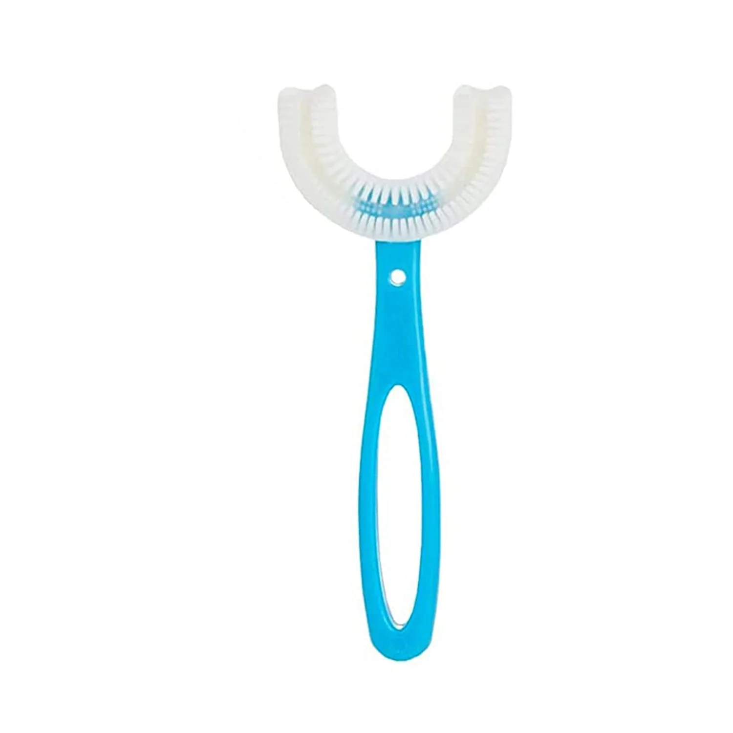 U-Shaped Toothbrush for Kids Manual Whitening Silicone Brush  2–6 Years - Image 4
