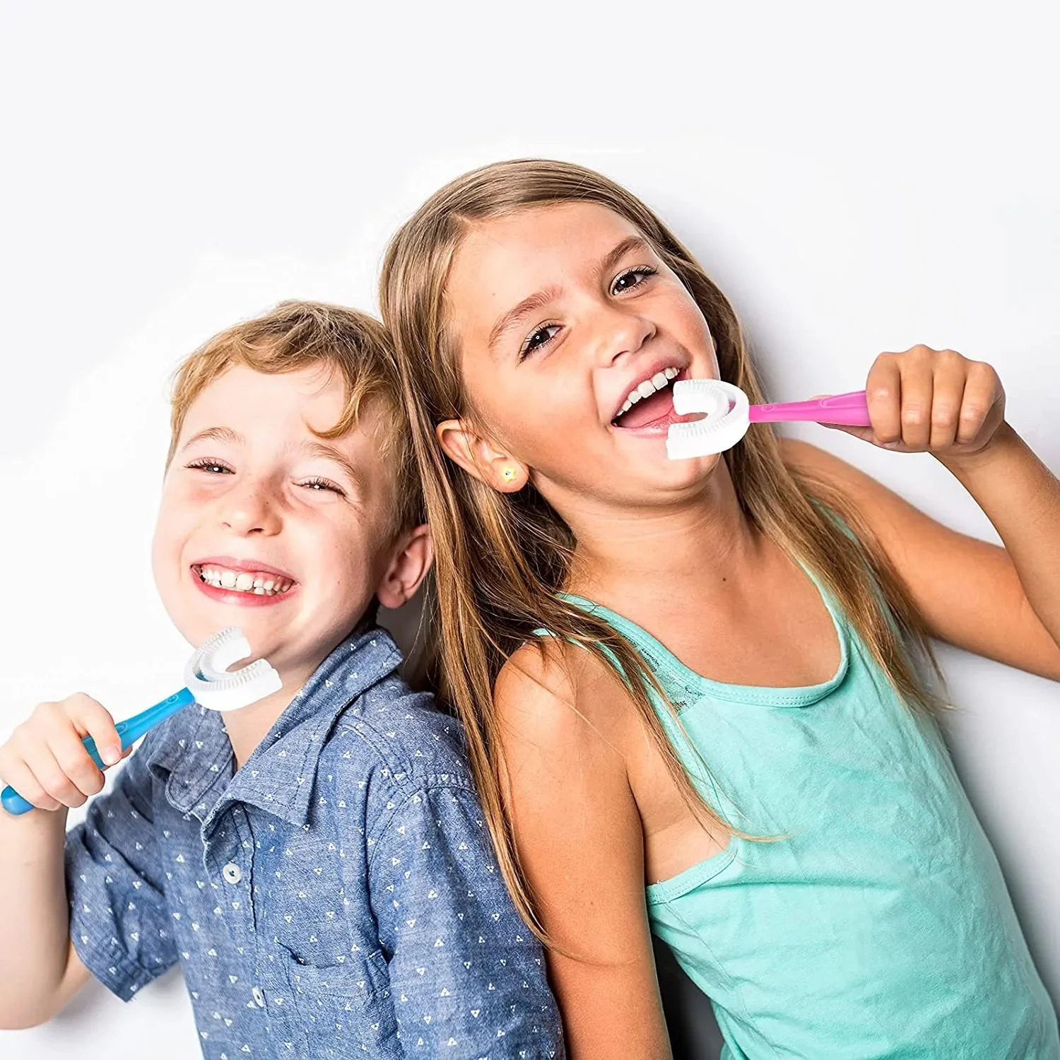 U-Shaped Toothbrush for Kids Manual Whitening Silicone Brush  2–6 Years - Image 6