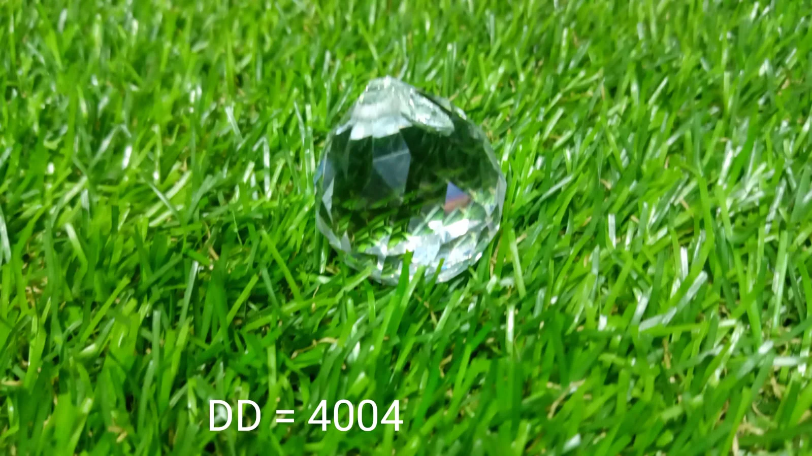 White Crystal Ball Hanging Crystal Ball for Home and Office or Car Decor. - Image 8