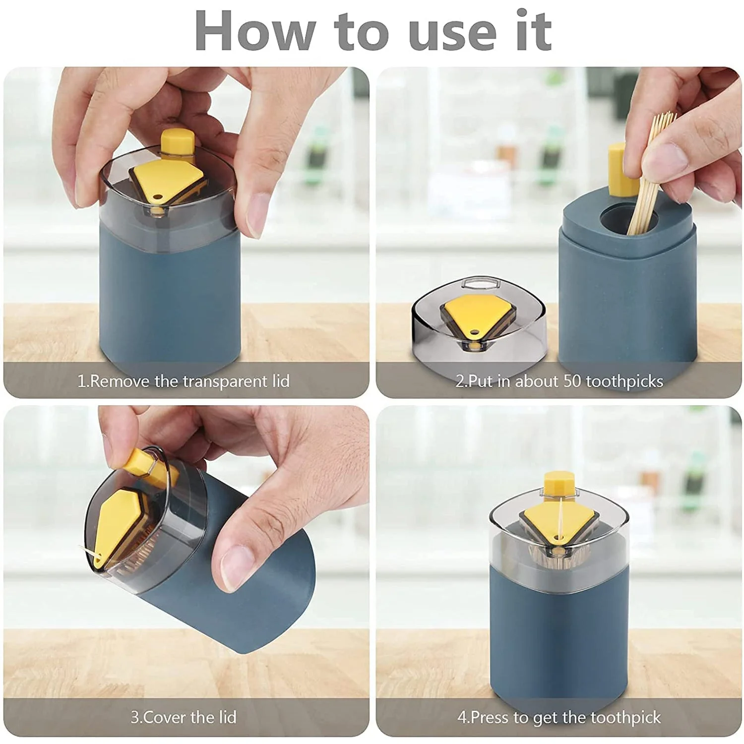 Toothpick Dispenser Storage Container - Image 7