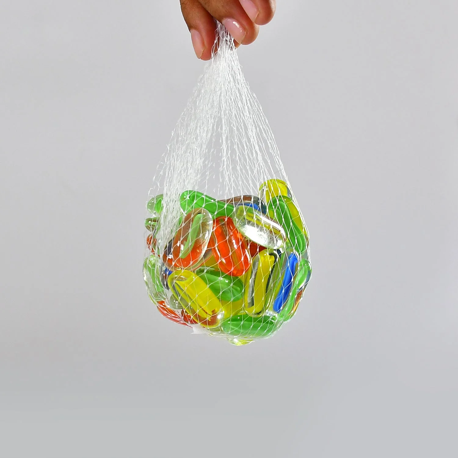 Glass Gem Stone, Flat Round Marbles Pebbles for Vase Fillers, Attractive pebbles for Aquarium Fish Tank. - Image 8