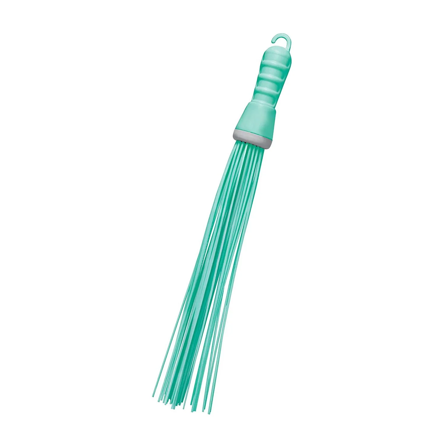 Plastic Hard Bristle Broom for Bathroom Floor Cleaning – Wet & Dry Scrubbing - Image 4
