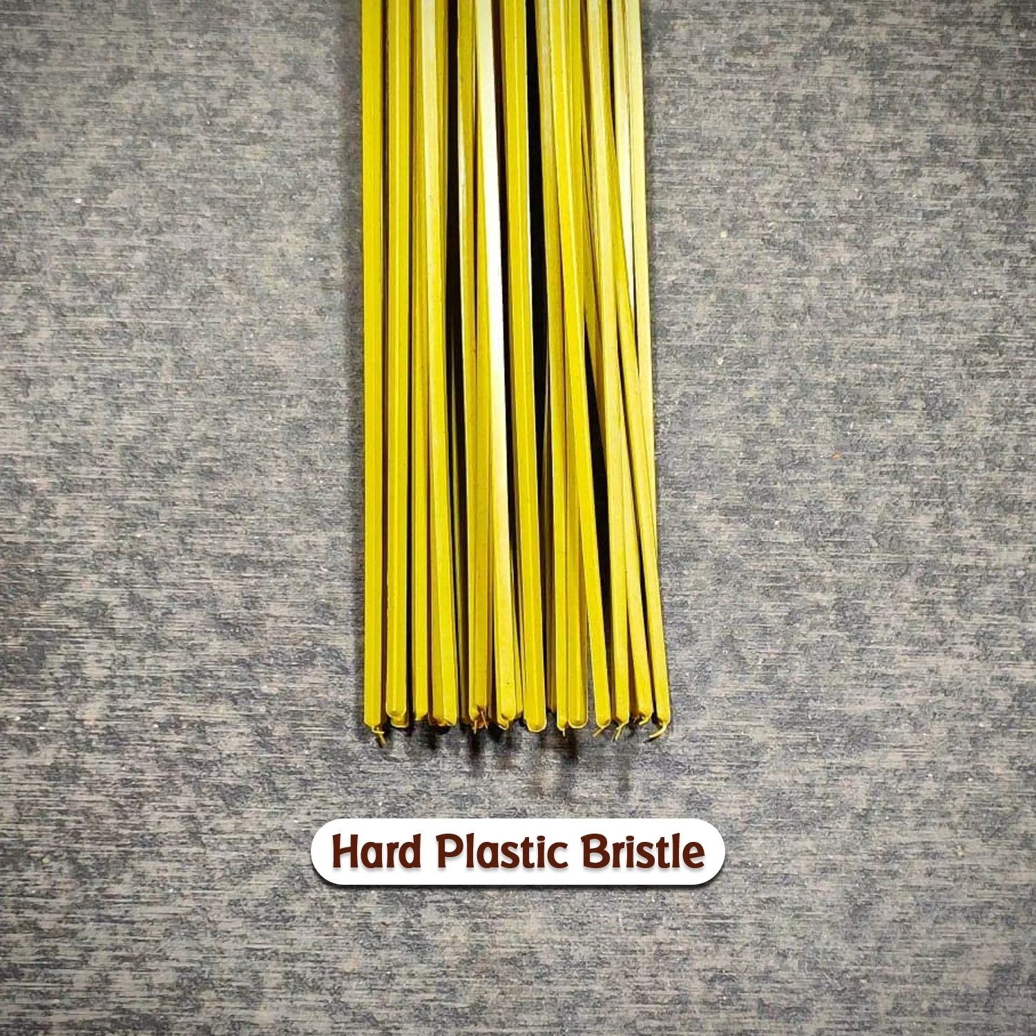 Plastic Hard Bristle Broom for Bathroom Floor Cleaning – Wet & Dry Scrubbing - Image 9
