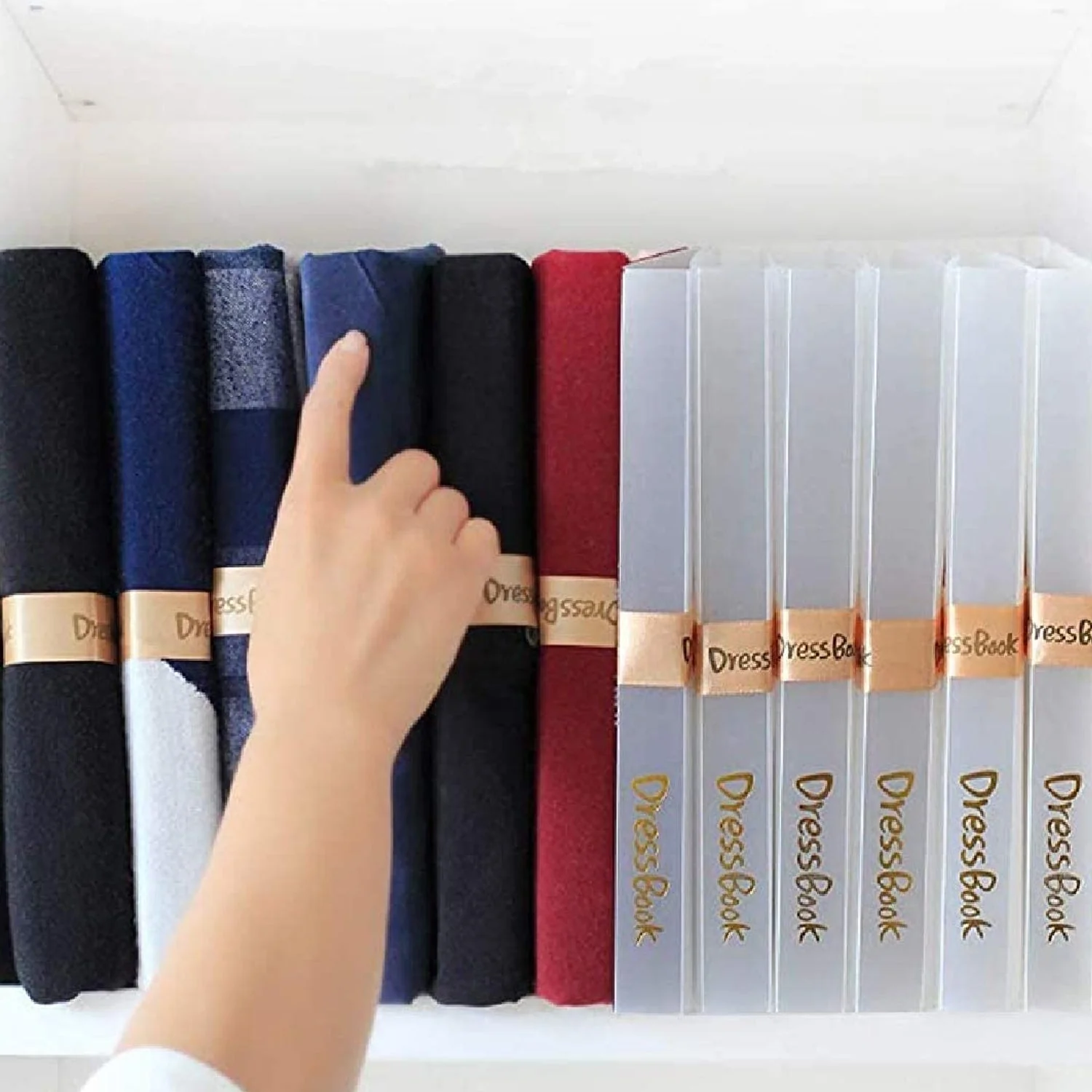 DressBook T-Shirt Folder – Soft Bendable Clothes Folding Board Organizer (5 Pcs) - Image 6